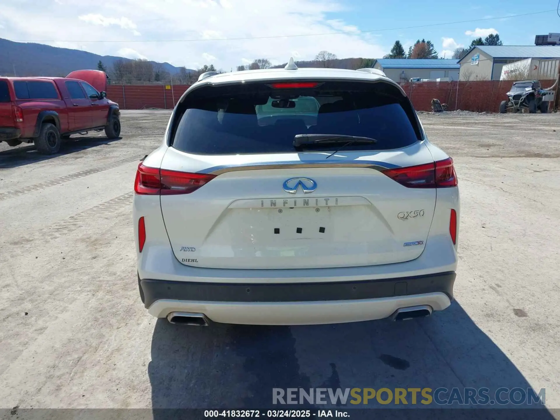 16 fotografías del automóvil dañado 3PCAJ5M3XLF109087 INFINITI QX50 2020