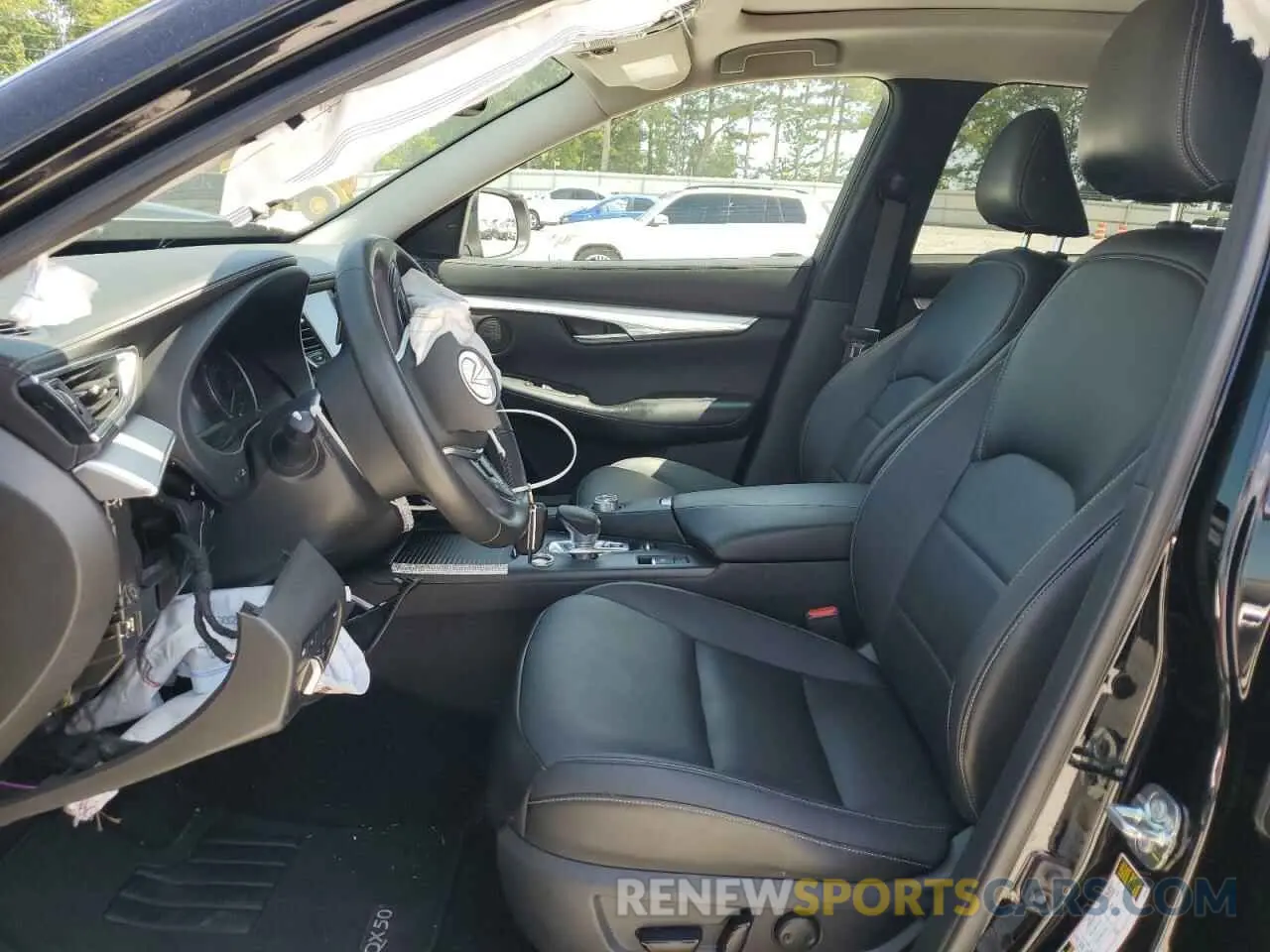 7 fotografías del automóvil dañado 3PCAJ5BA0MF119842 INFINITI QX50 2021