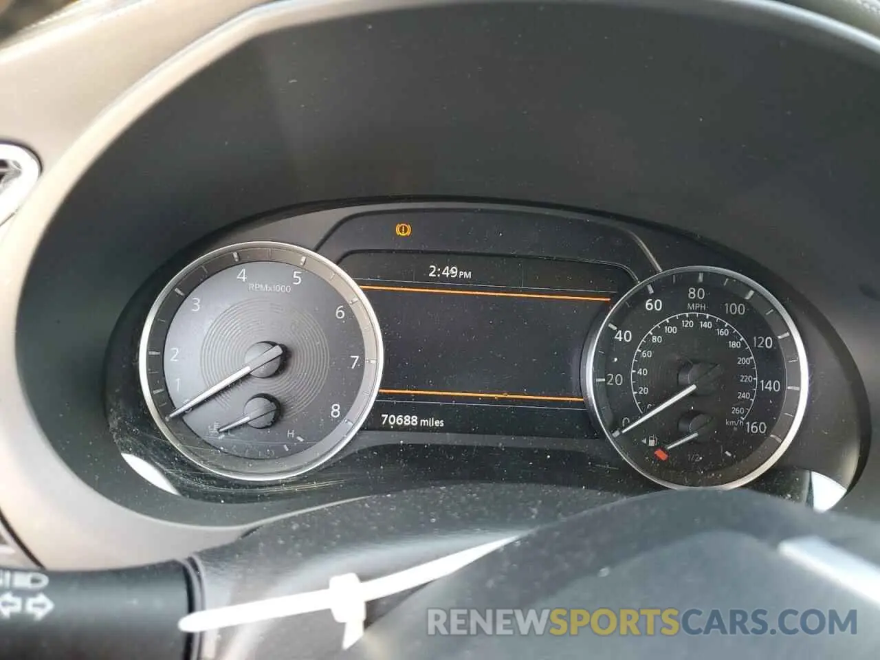 9 fotografías del automóvil dañado 3PCAJ5BA0MF119842 INFINITI QX50 2021