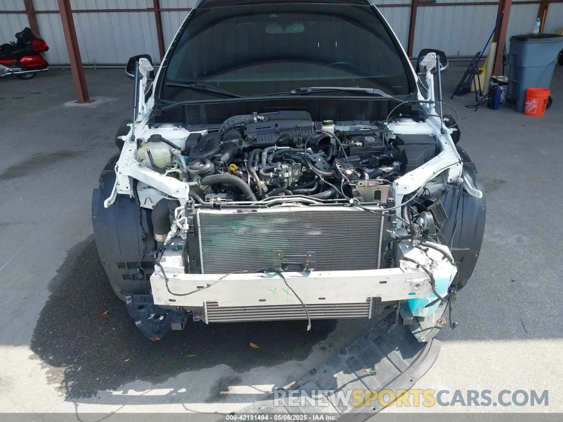 6 fotografías del automóvil dañado 3PCAJ5BA2MF112939 INFINITI QX50 2021