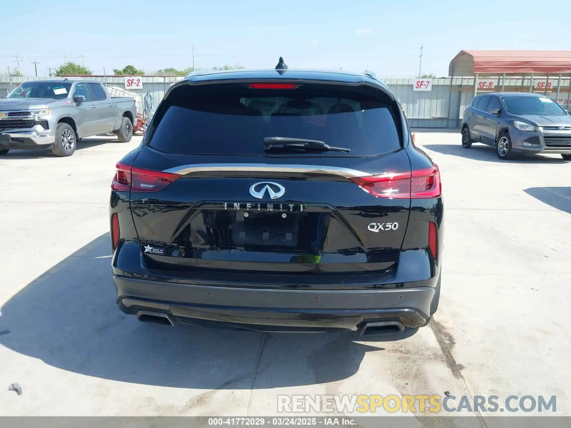 17 fotografías del automóvil dañado 3PCAJ5BA4MF105359 INFINITI QX50 2021