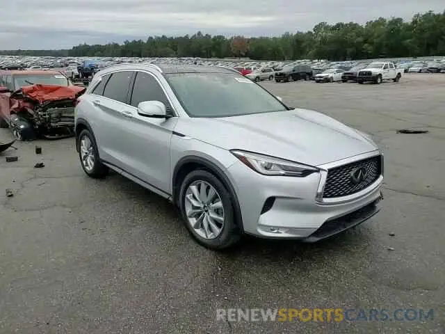 12 fotografías del automóvil dañado 3PCAJ5BA7MF104724 INFINITI QX50 2021