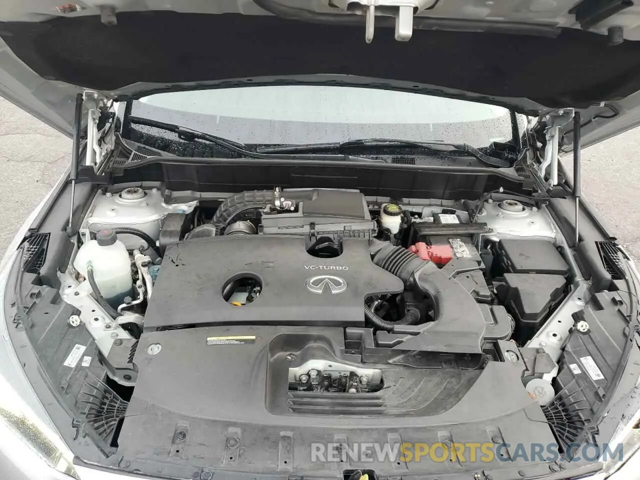 13 fotografías del automóvil dañado 3PCAJ5BA7MF104724 INFINITI QX50 2021
