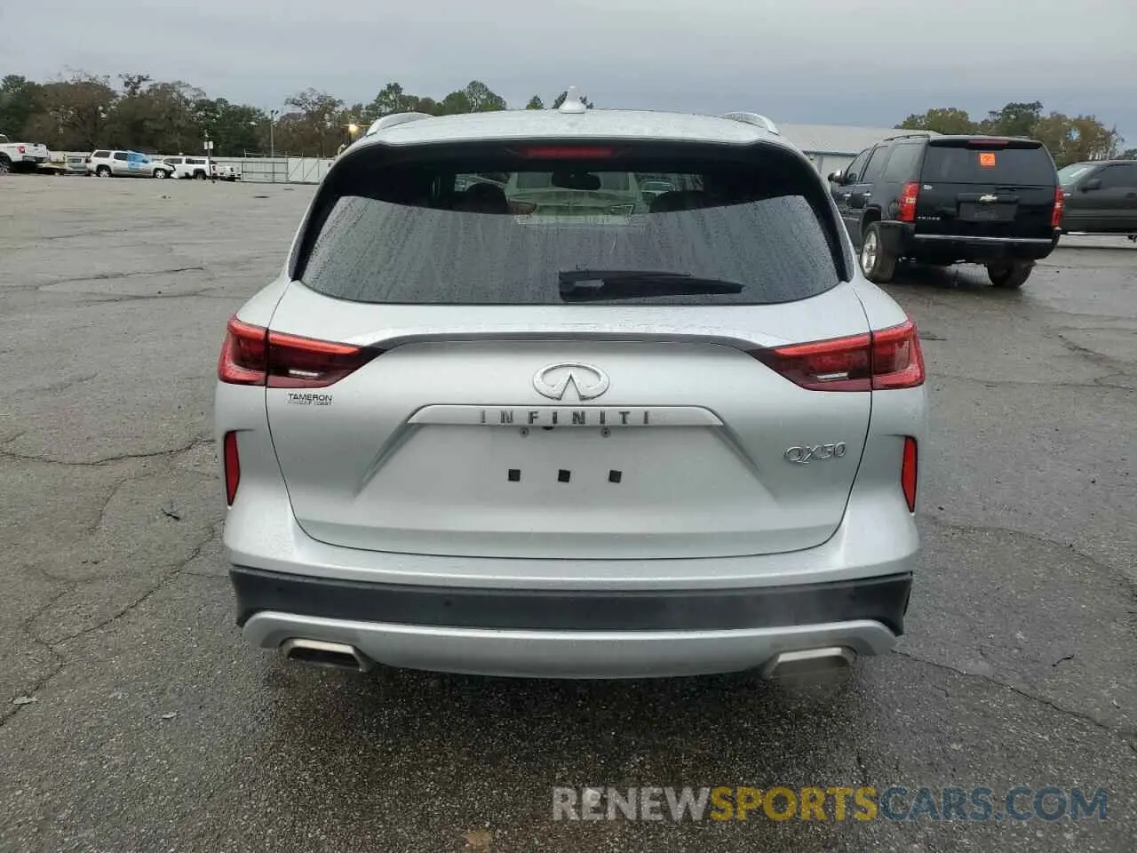 6 fotografías del automóvil dañado 3PCAJ5BA7MF104724 INFINITI QX50 2021