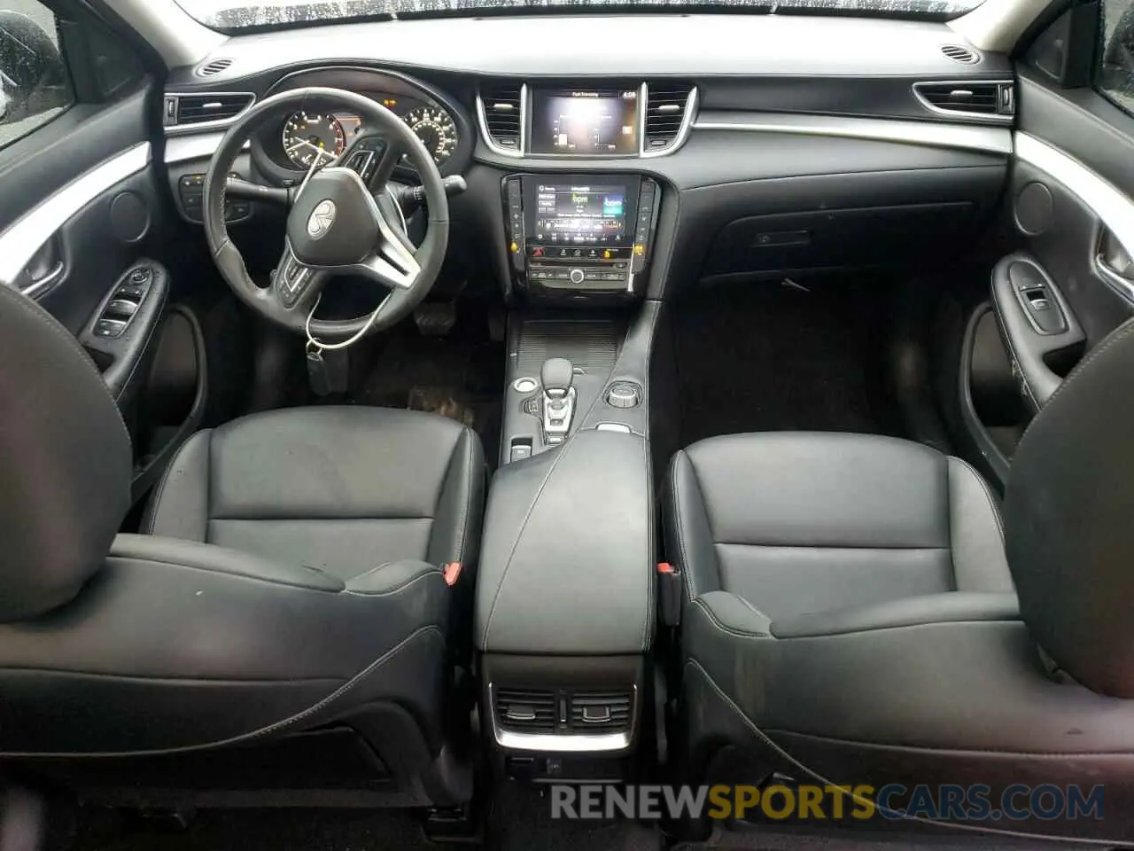 8 fotografías del automóvil dañado 3PCAJ5BA7MF104724 INFINITI QX50 2021