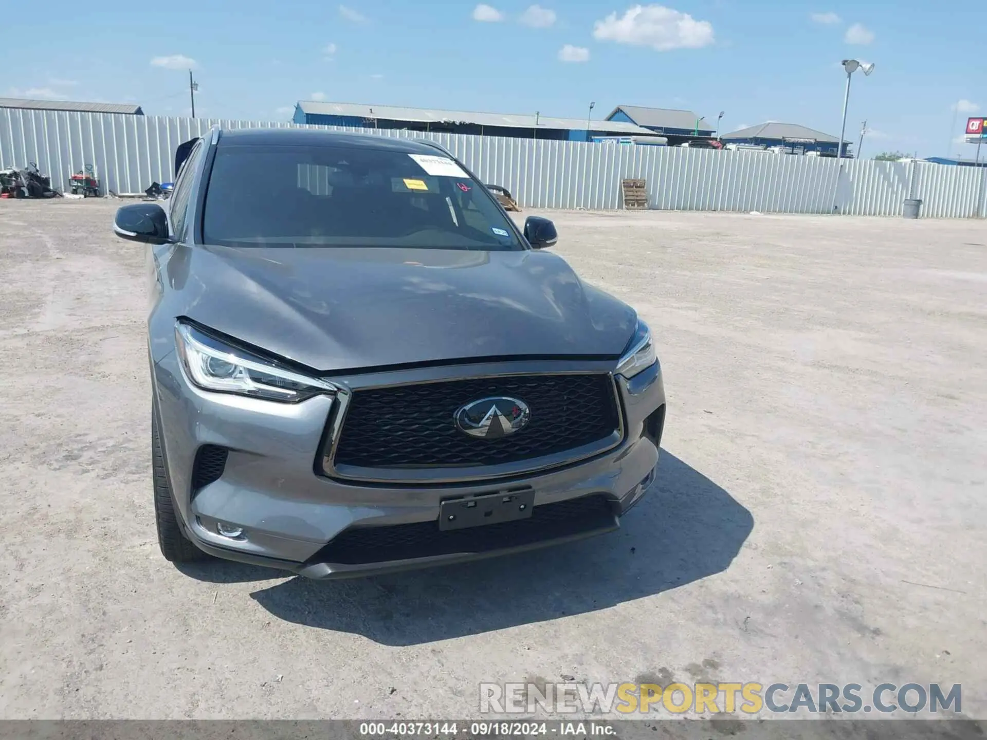 11 fotografías del automóvil dañado 3PCAJ5BA7MF109969 INFINITI QX50 2021