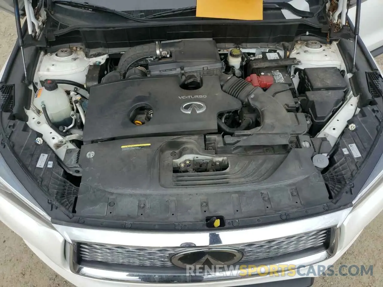 12 fotografías del automóvil dañado 3PCAJ5BAXMF107374 INFINITI QX50 2021