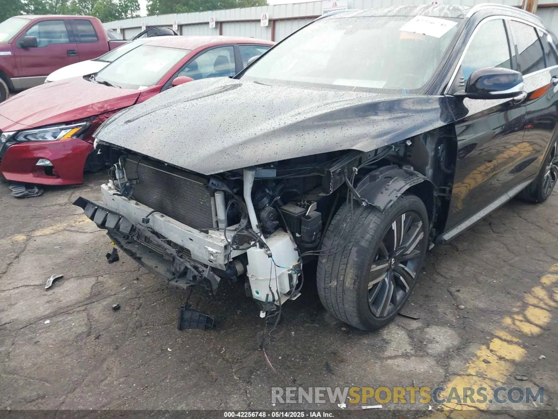 6 fotografías del automóvil dañado 3PCAJ5BAXMF119203 INFINITI QX50 2021