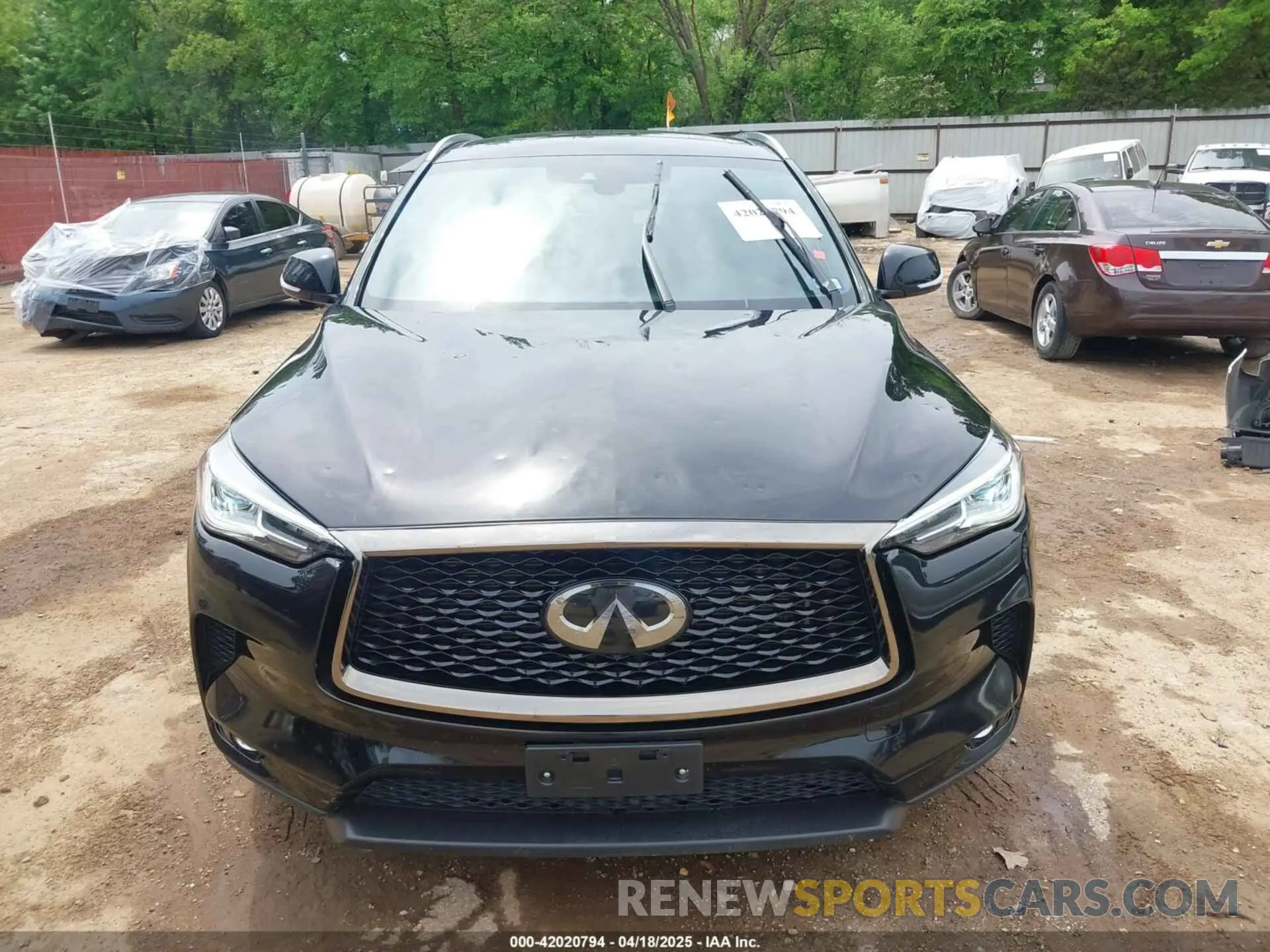 12 fotografías del automóvil dañado 3PCAJ5BAXMF125311 INFINITI QX50 2021