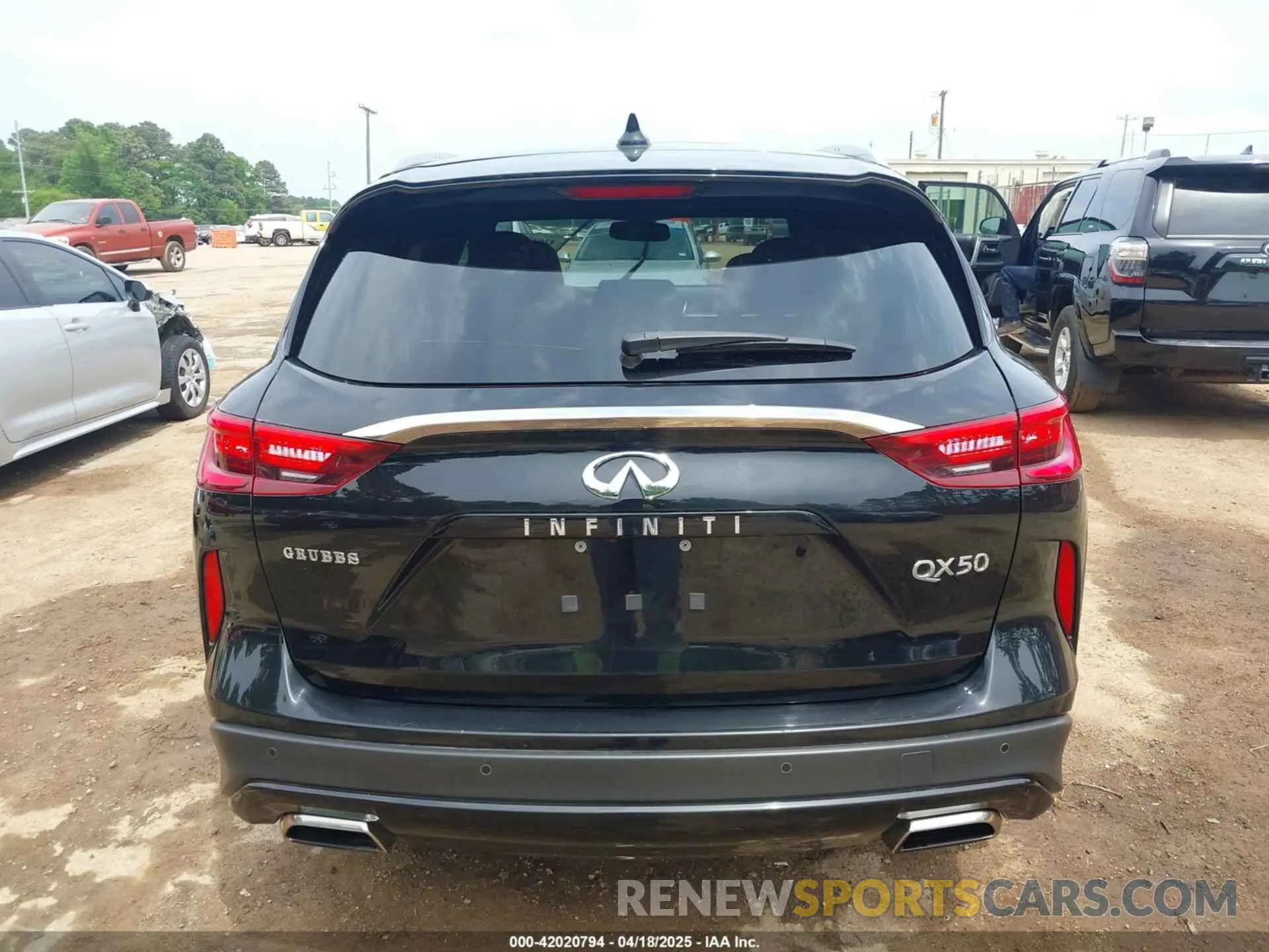 16 fotografías del automóvil dañado 3PCAJ5BAXMF125311 INFINITI QX50 2021