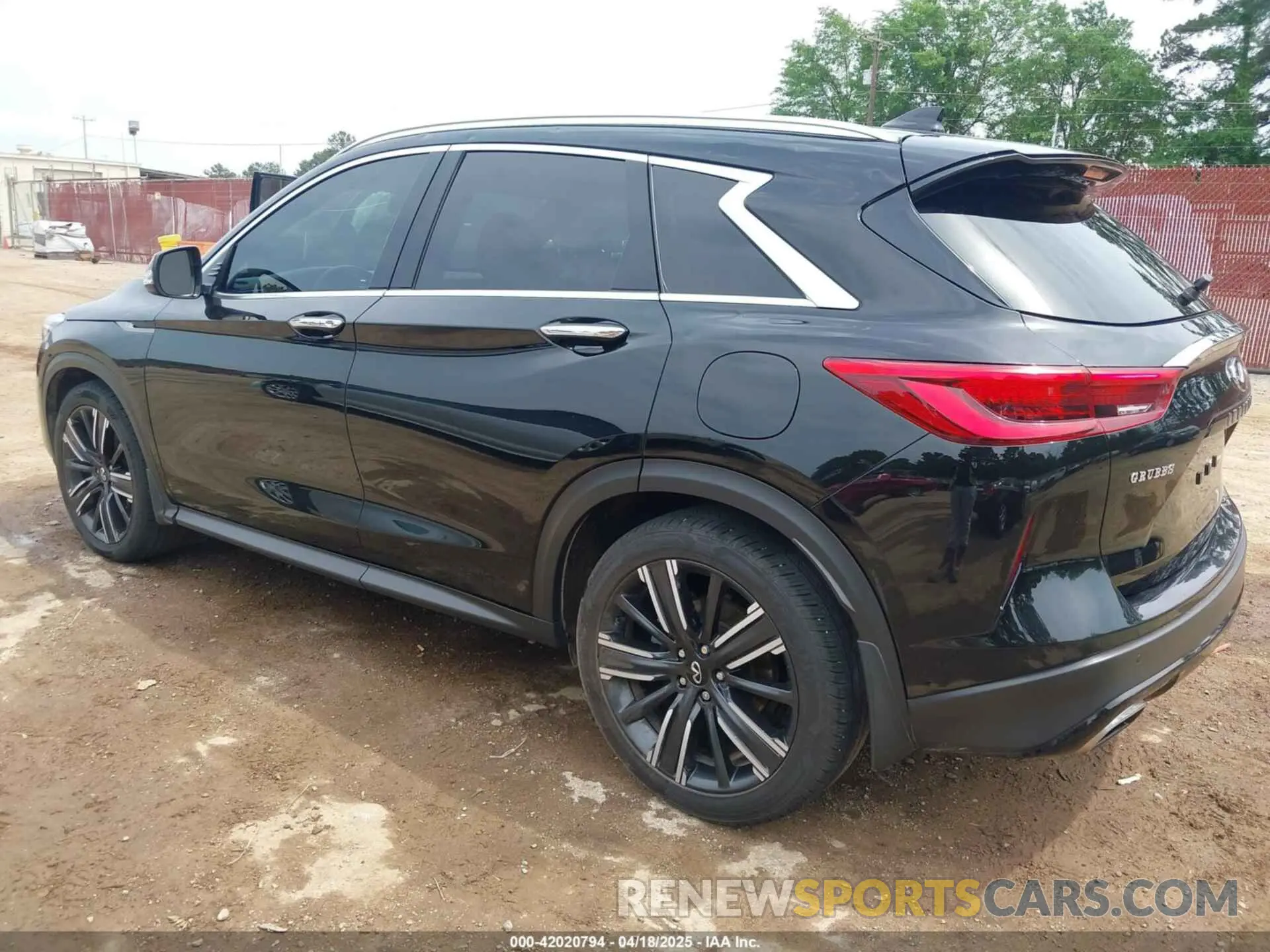 3 fotografías del automóvil dañado 3PCAJ5BAXMF125311 INFINITI QX50 2021