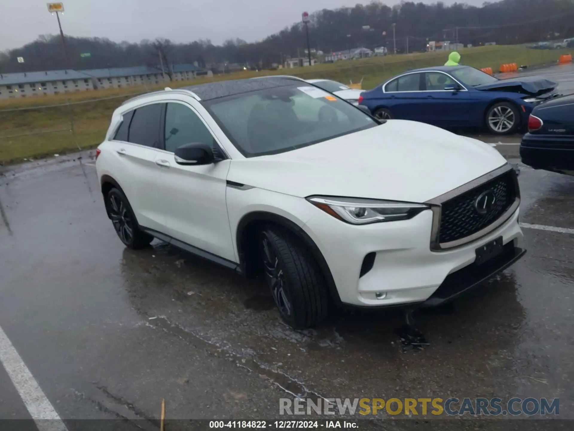 1 fotografías del automóvil dañado 3PCAJ5BB2MF112352 INFINITI QX50 2021