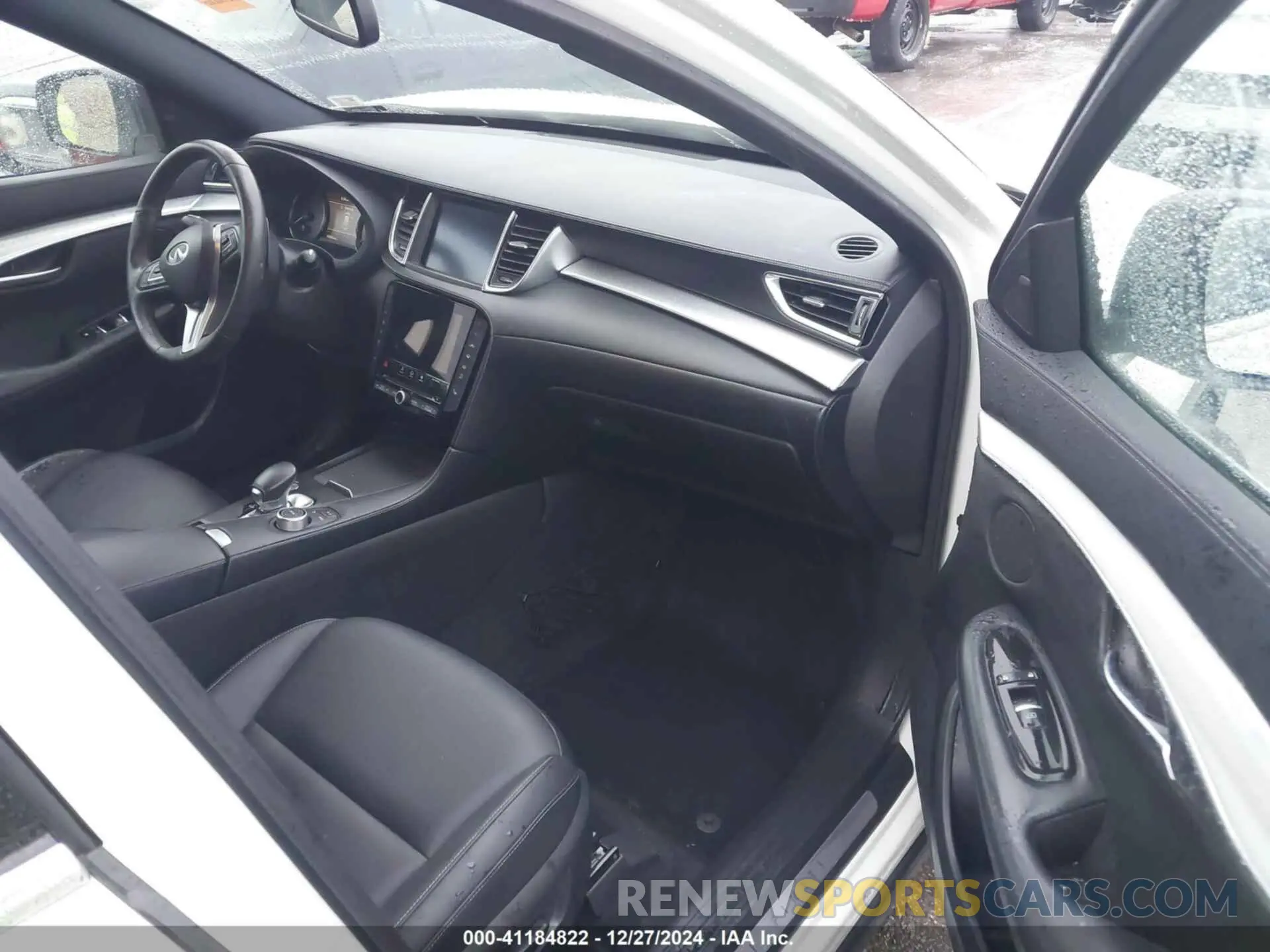 5 fotografías del automóvil dañado 3PCAJ5BB2MF112352 INFINITI QX50 2021