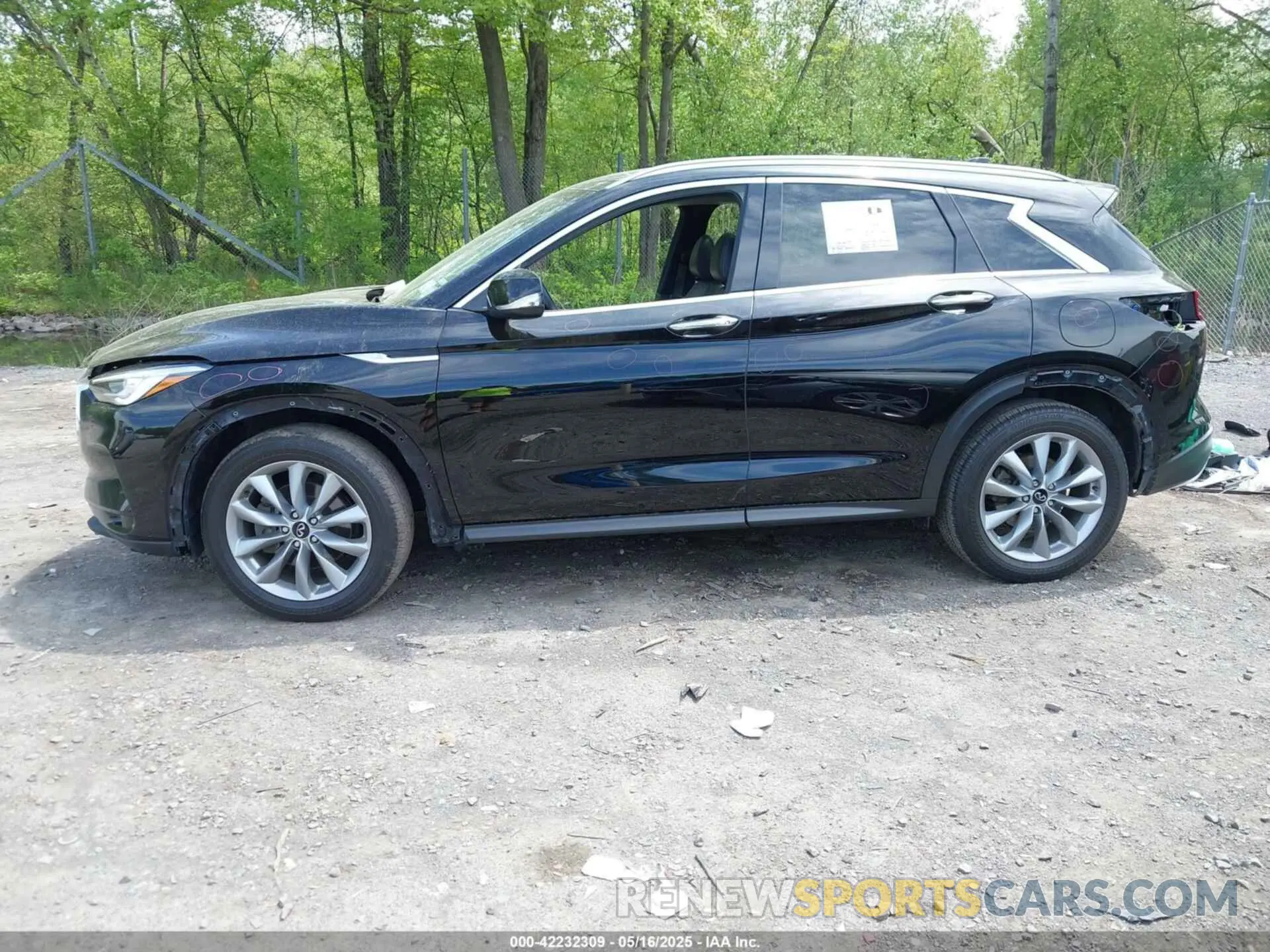 15 fotografías del automóvil dañado 3PCAJ5BB3MF109038 INFINITI QX50 2021