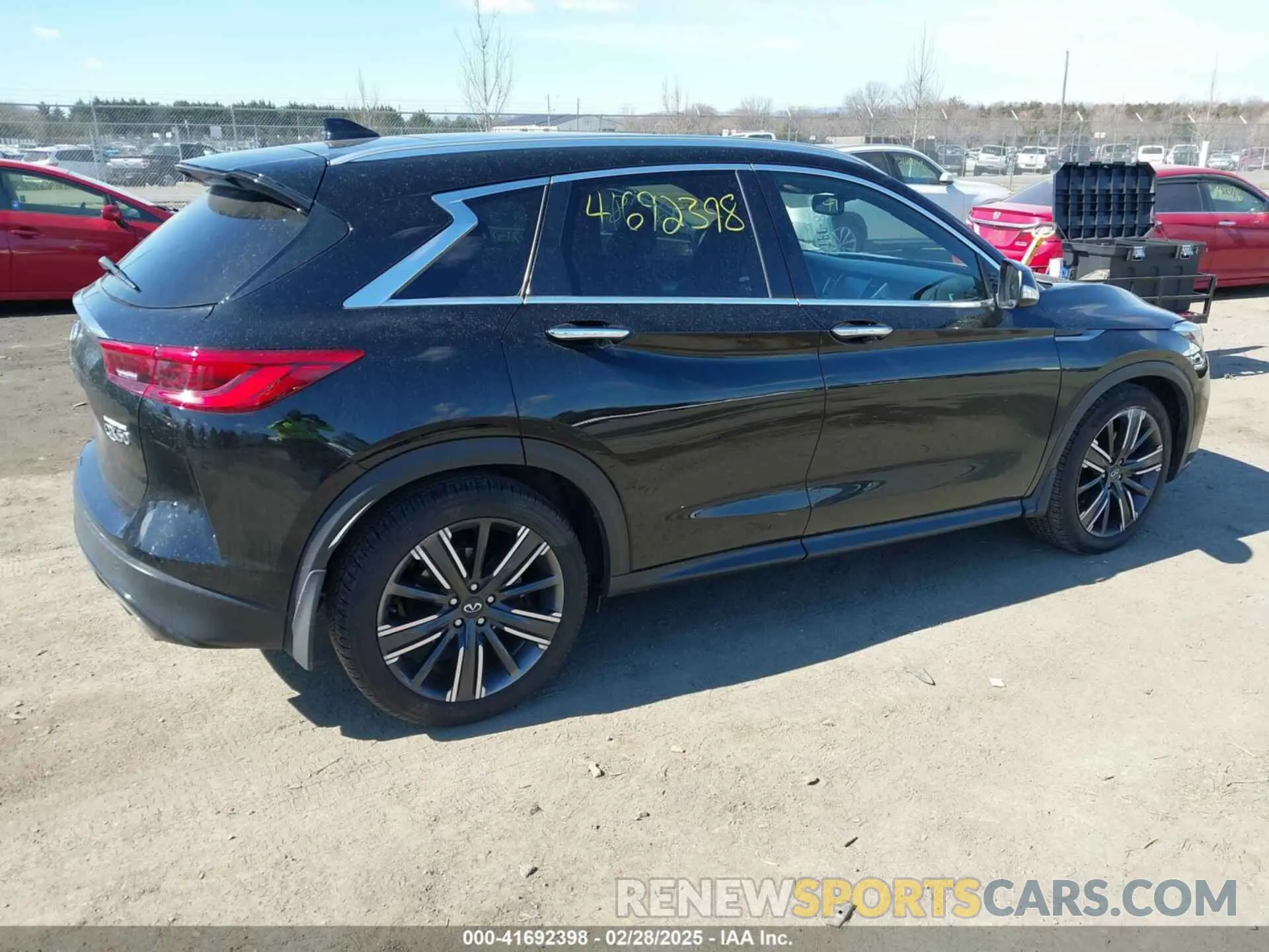 4 fotografías del automóvil dañado 3PCAJ5BB3MF119293 INFINITI QX50 2021
