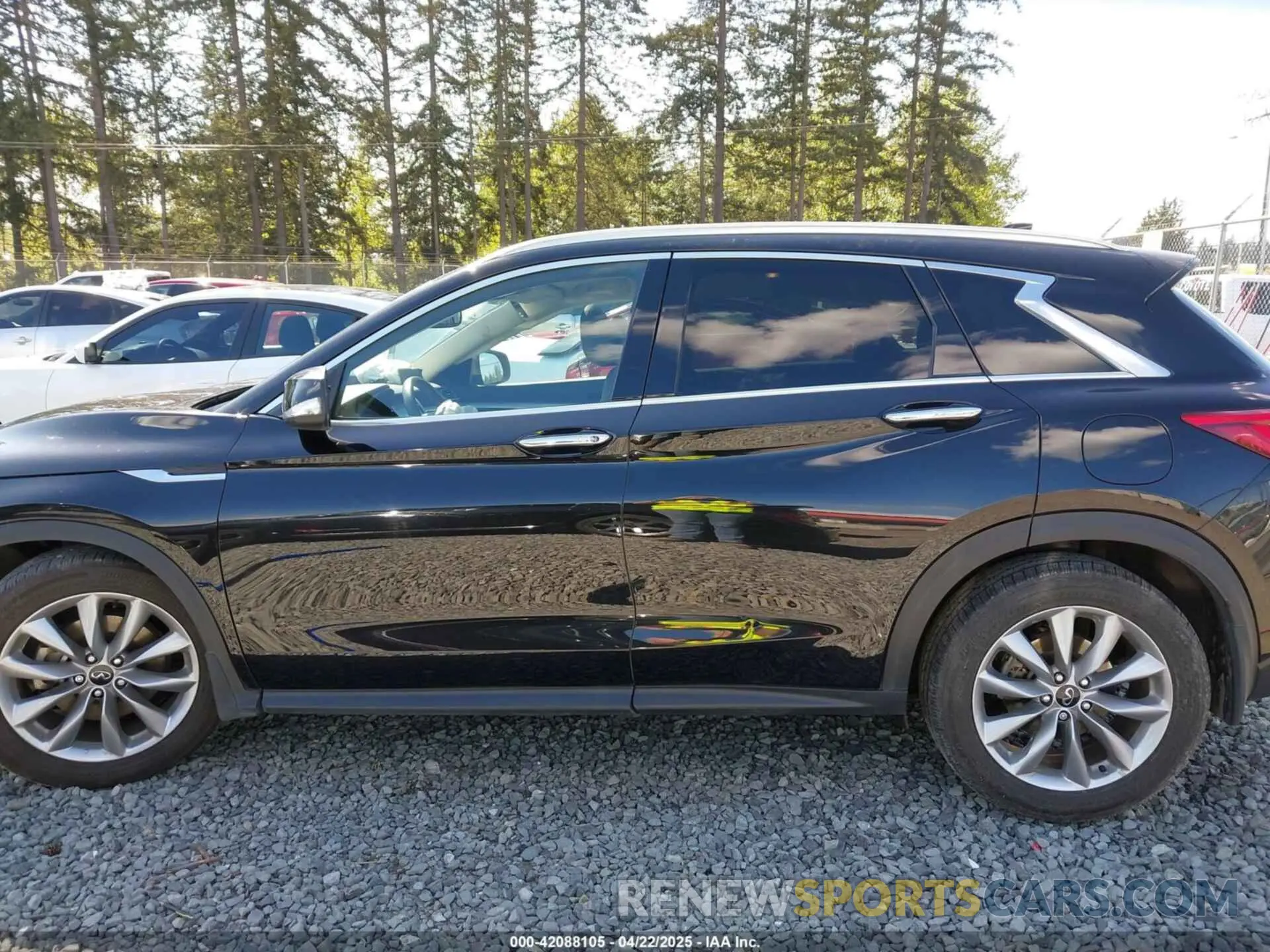 14 fotografías del automóvil dañado 3PCAJ5BB4MF115477 INFINITI QX50 2021