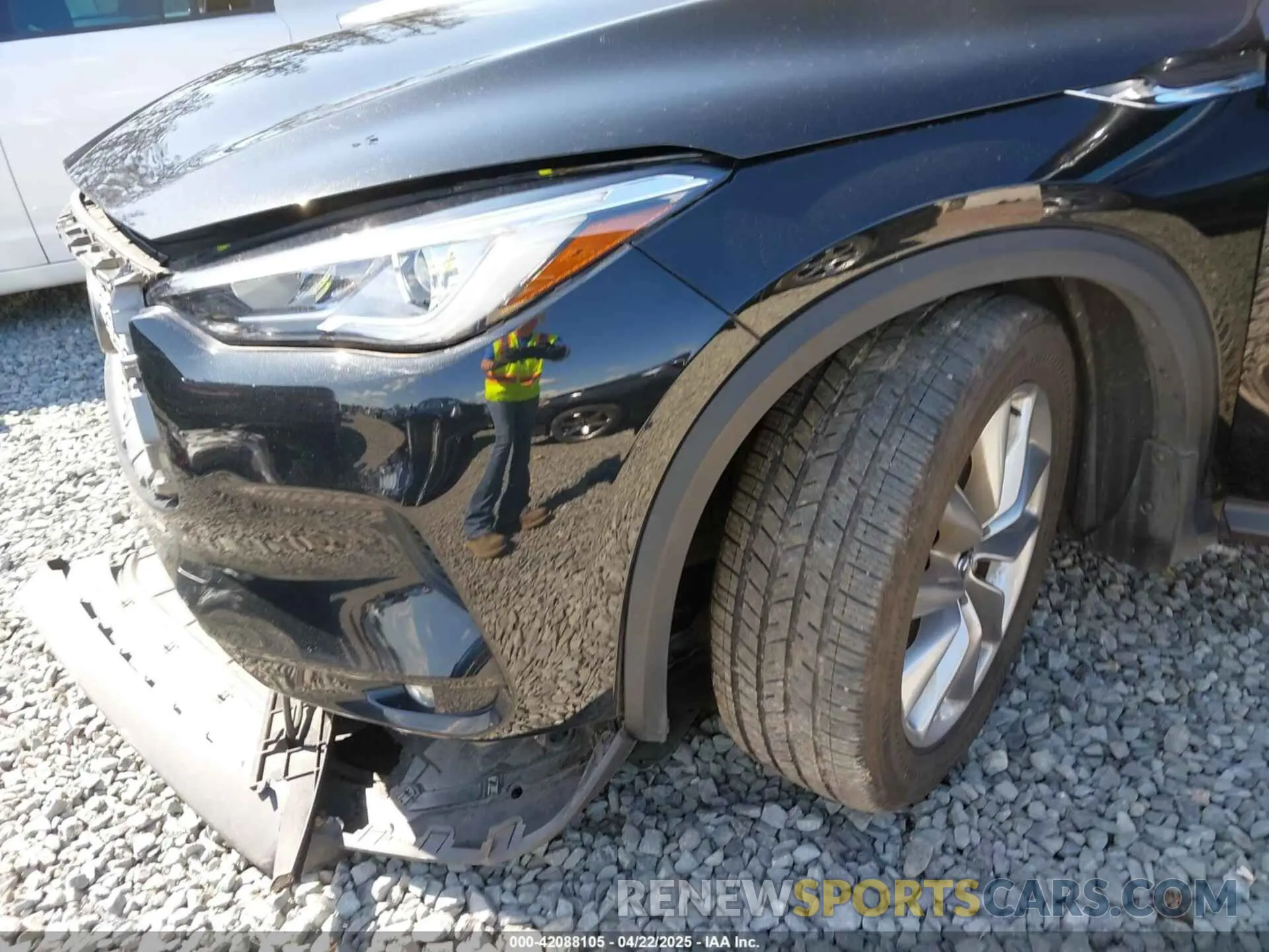 18 fotografías del automóvil dañado 3PCAJ5BB4MF115477 INFINITI QX50 2021