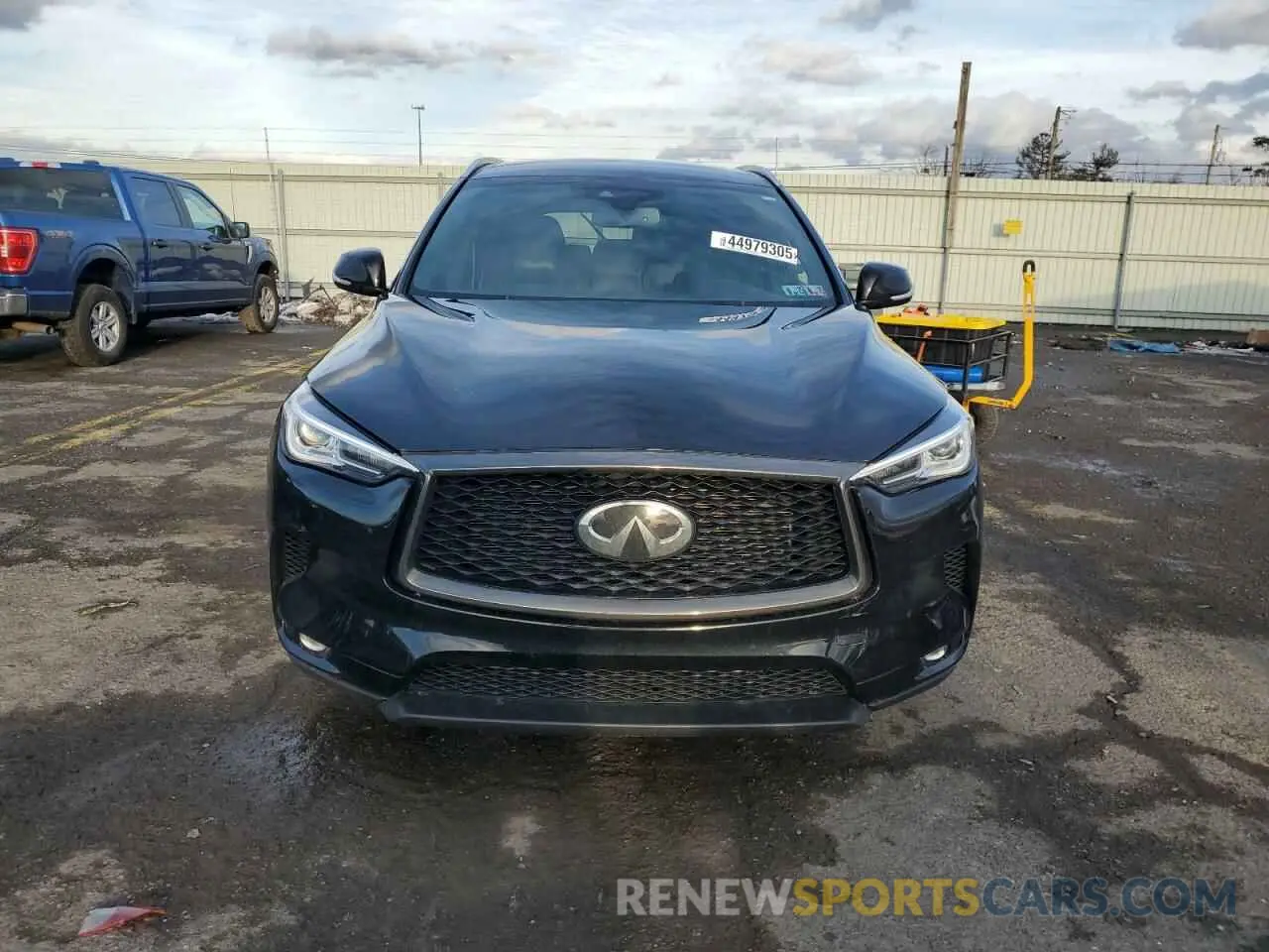 5 fotografías del automóvil dañado 3PCAJ5BB4MF124468 INFINITI QX50 2021