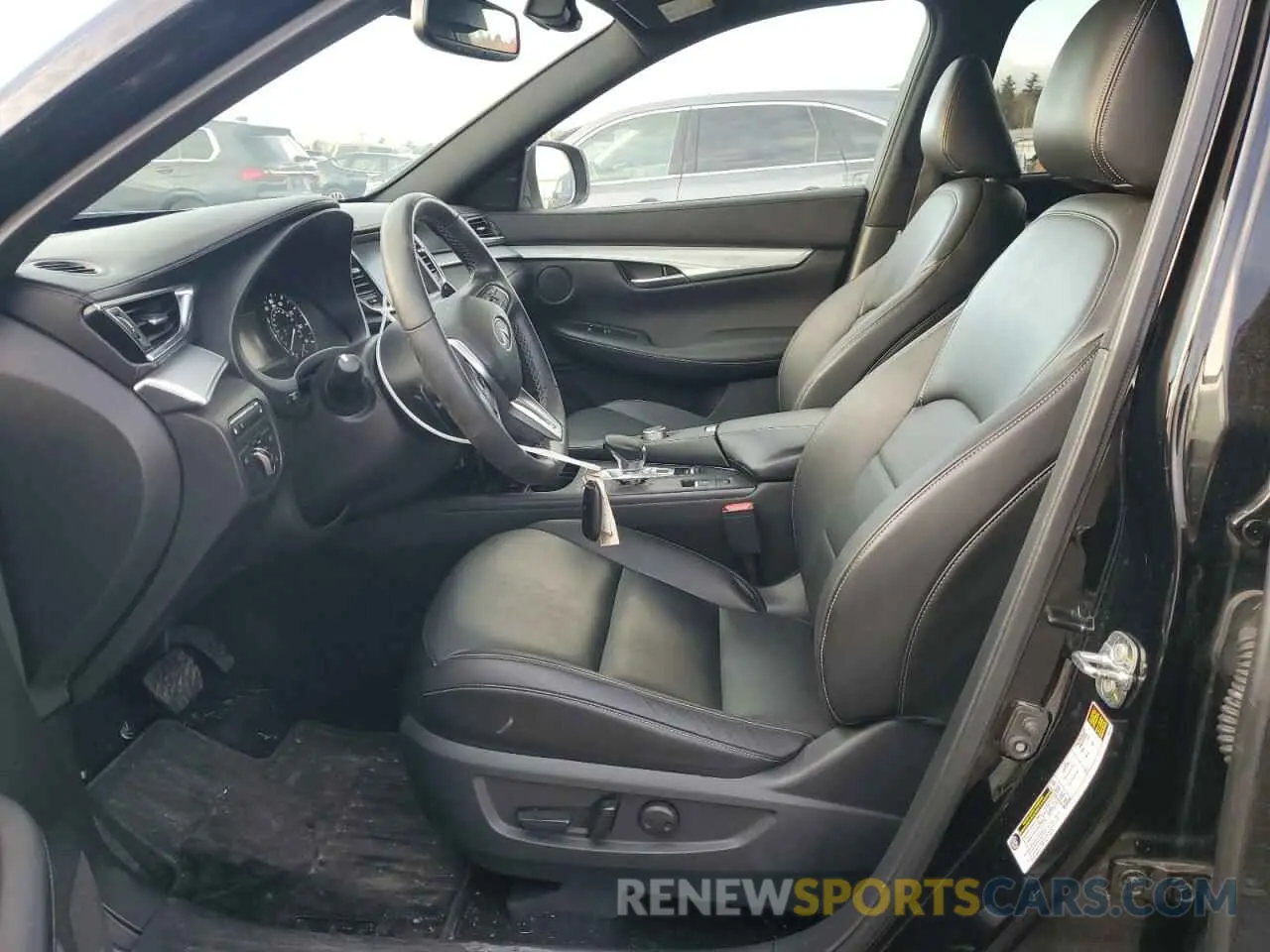 7 fotografías del automóvil dañado 3PCAJ5BB4MF124468 INFINITI QX50 2021