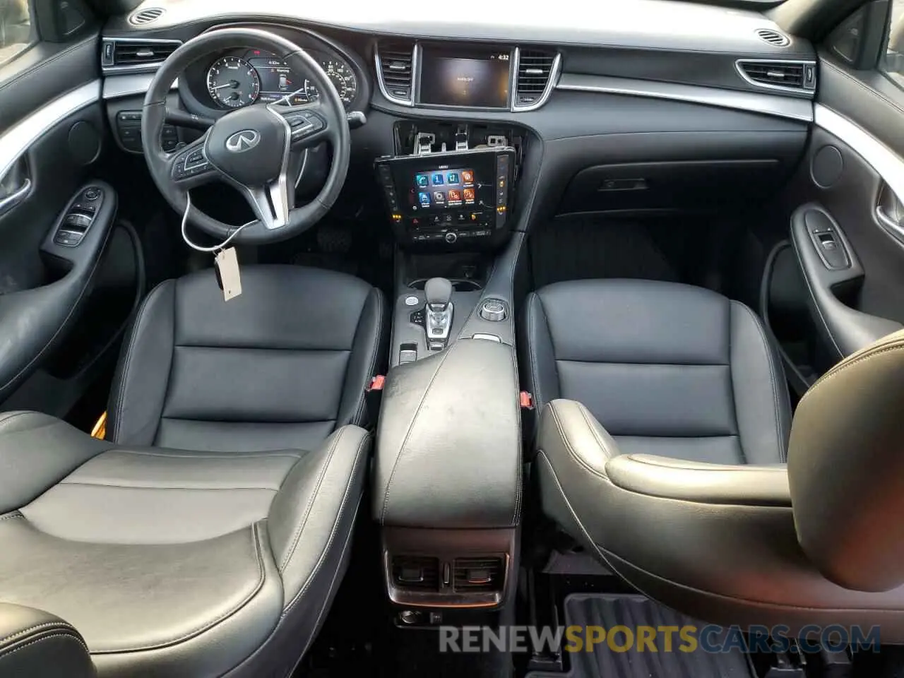 8 fotografías del automóvil dañado 3PCAJ5BB4MF124468 INFINITI QX50 2021