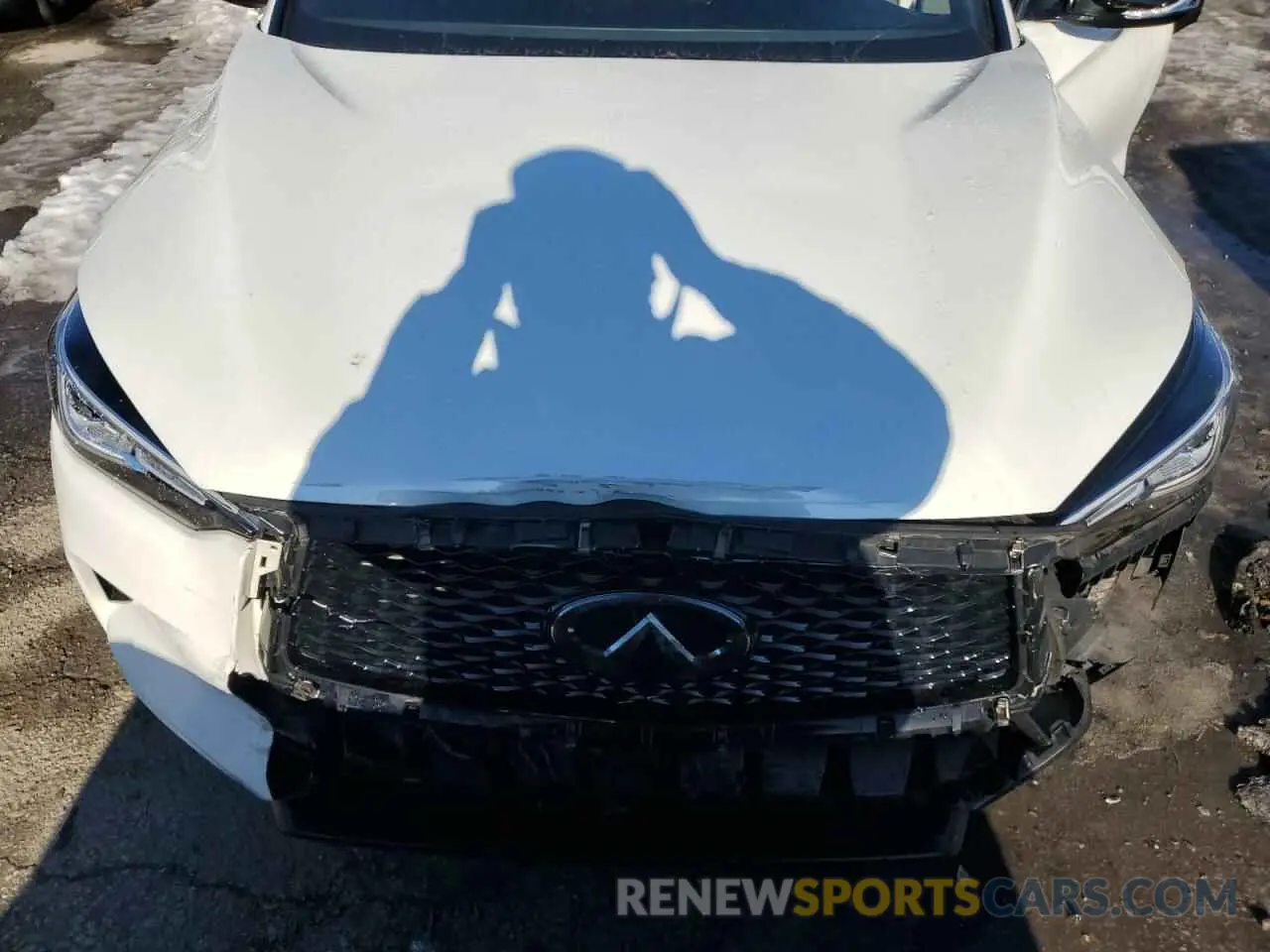 12 fotografías del automóvil dañado 3PCAJ5BB7MF117806 INFINITI QX50 2021