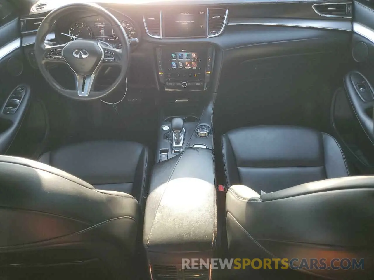 8 fotografías del automóvil dañado 3PCAJ5BB7MF117806 INFINITI QX50 2021