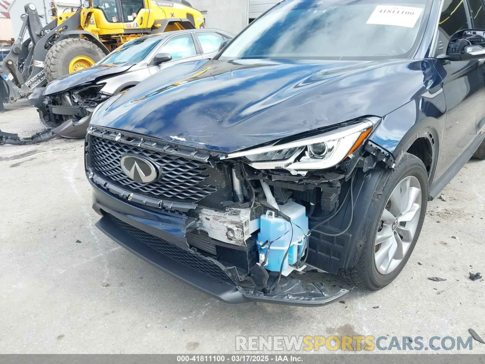 6 fotografías del automóvil dañado 3PCAJ5BB7MF123895 INFINITI QX50 2021