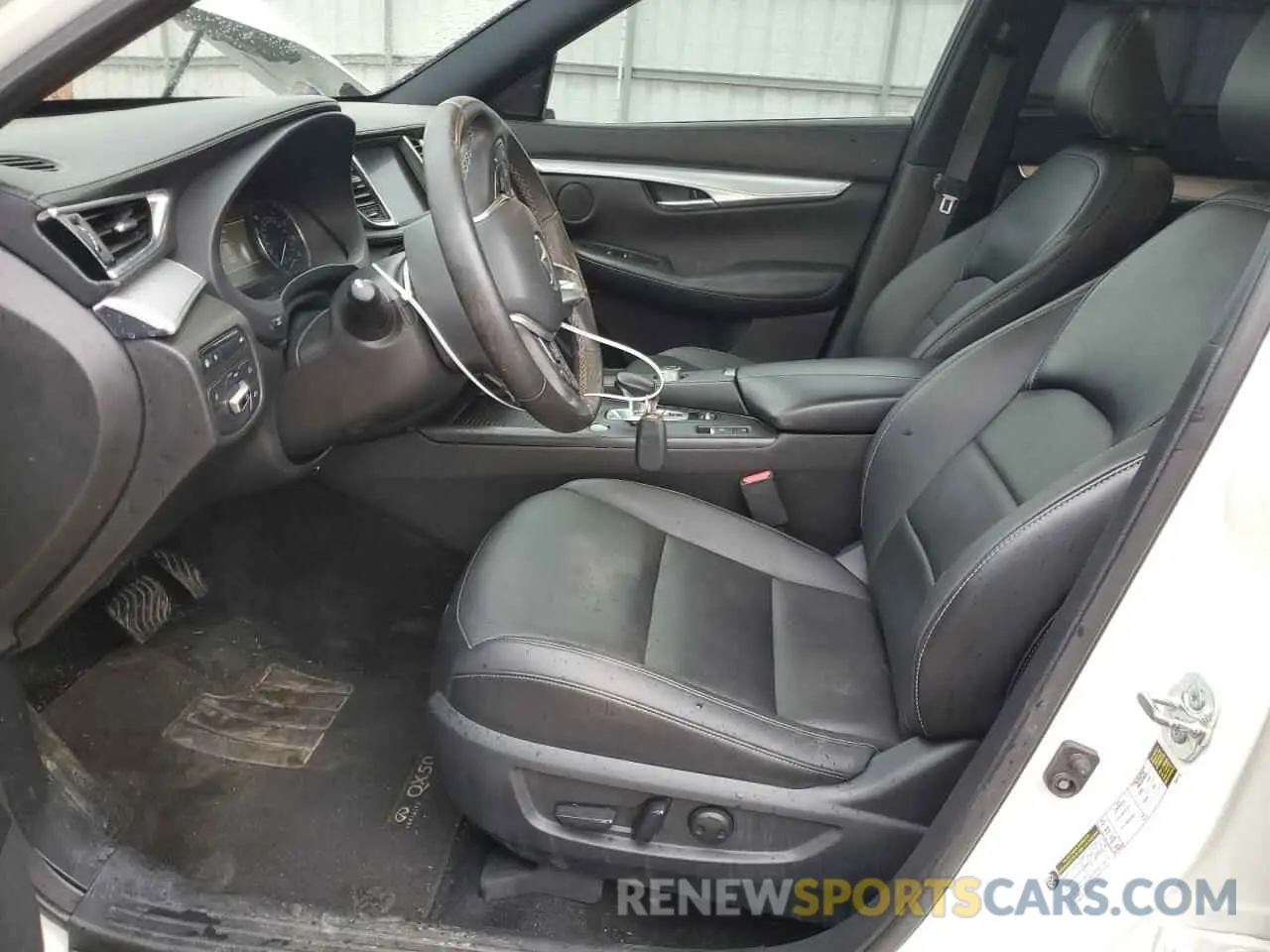 7 fotografías del automóvil dañado 3PCAJ5BB9MF112350 INFINITI QX50 2021