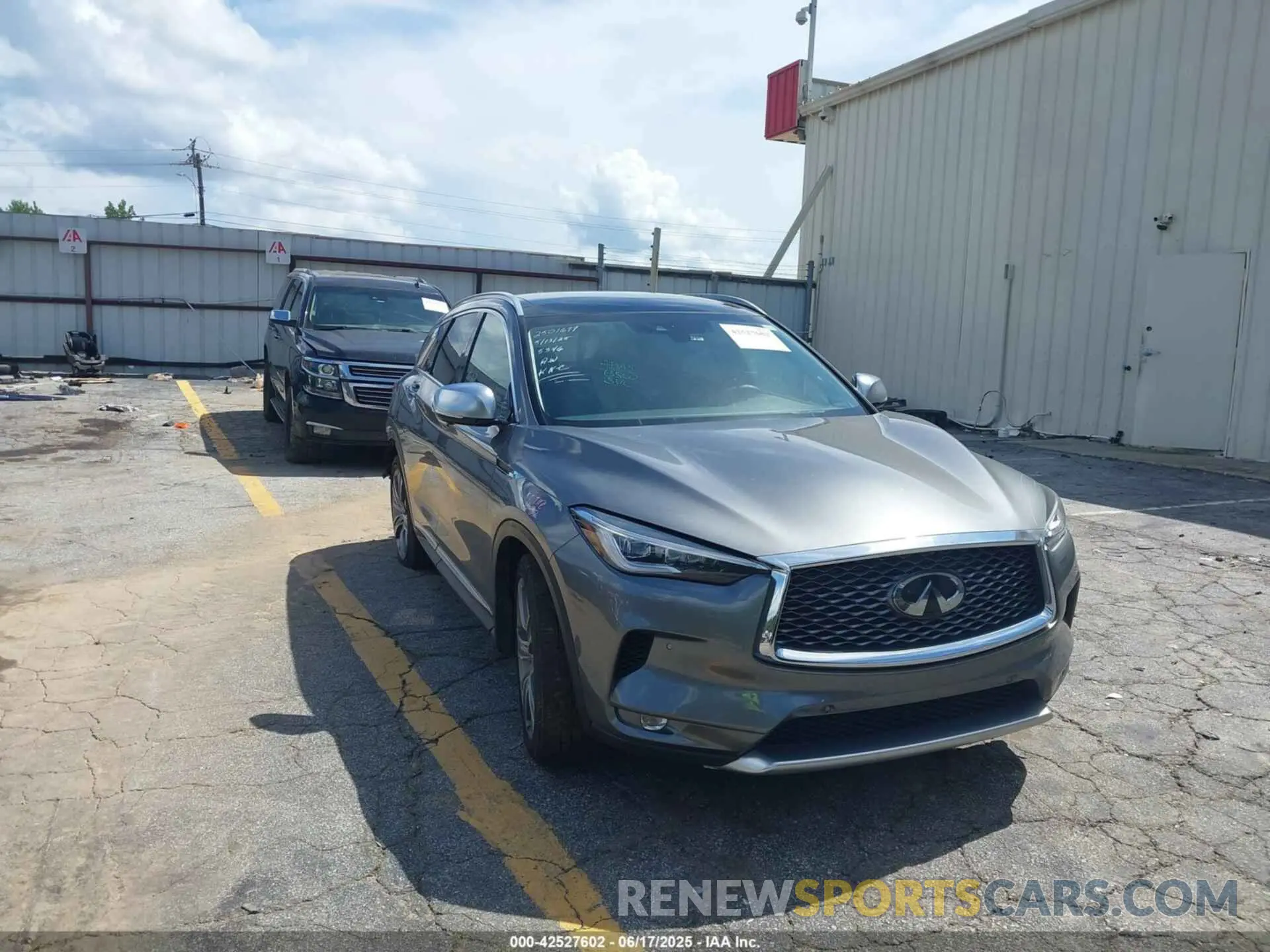 1 fotografías del automóvil dañado 3PCAJ5CA3MF115346 INFINITI QX50 2021