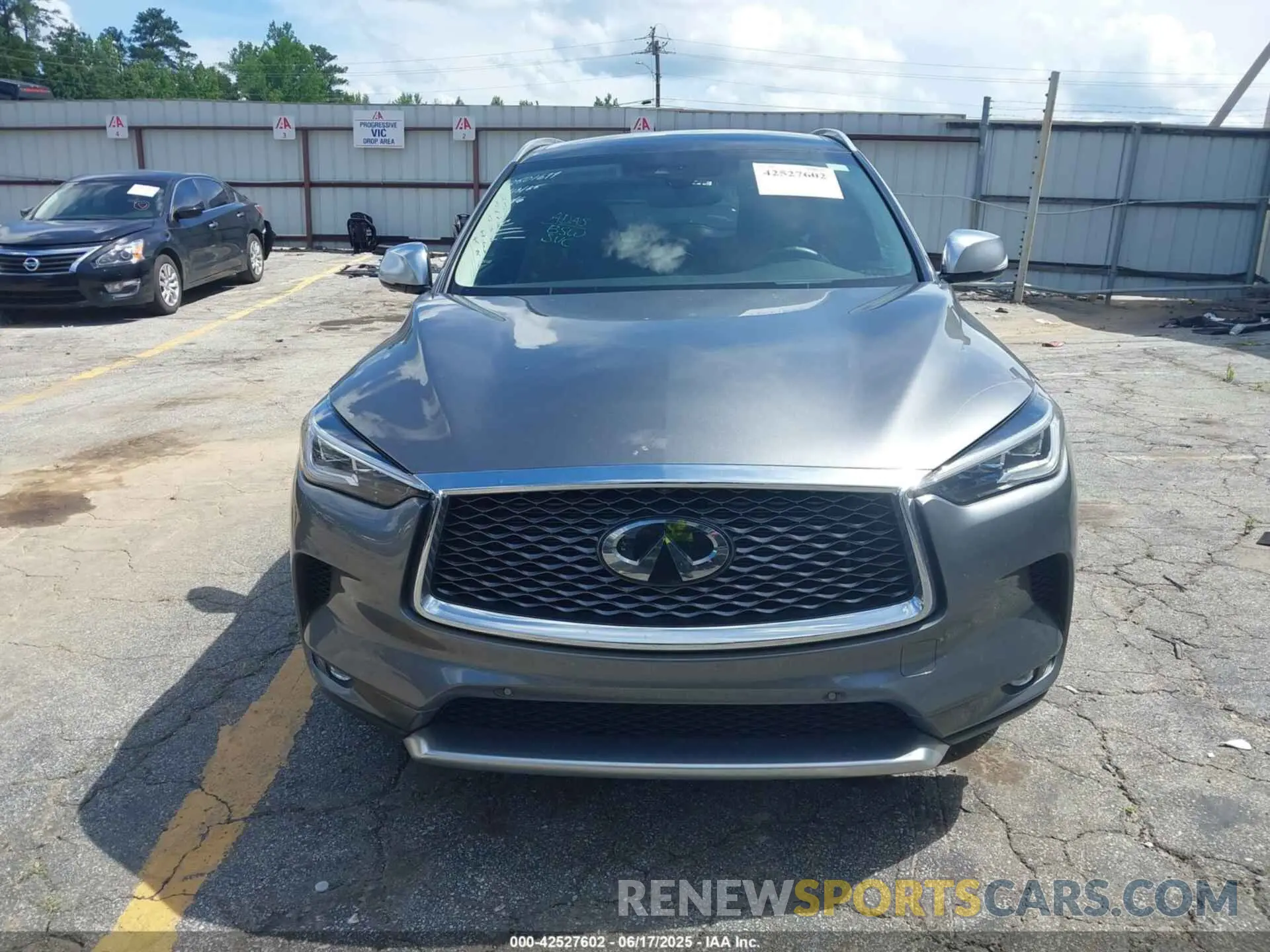 12 fotografías del automóvil dañado 3PCAJ5CA3MF115346 INFINITI QX50 2021
