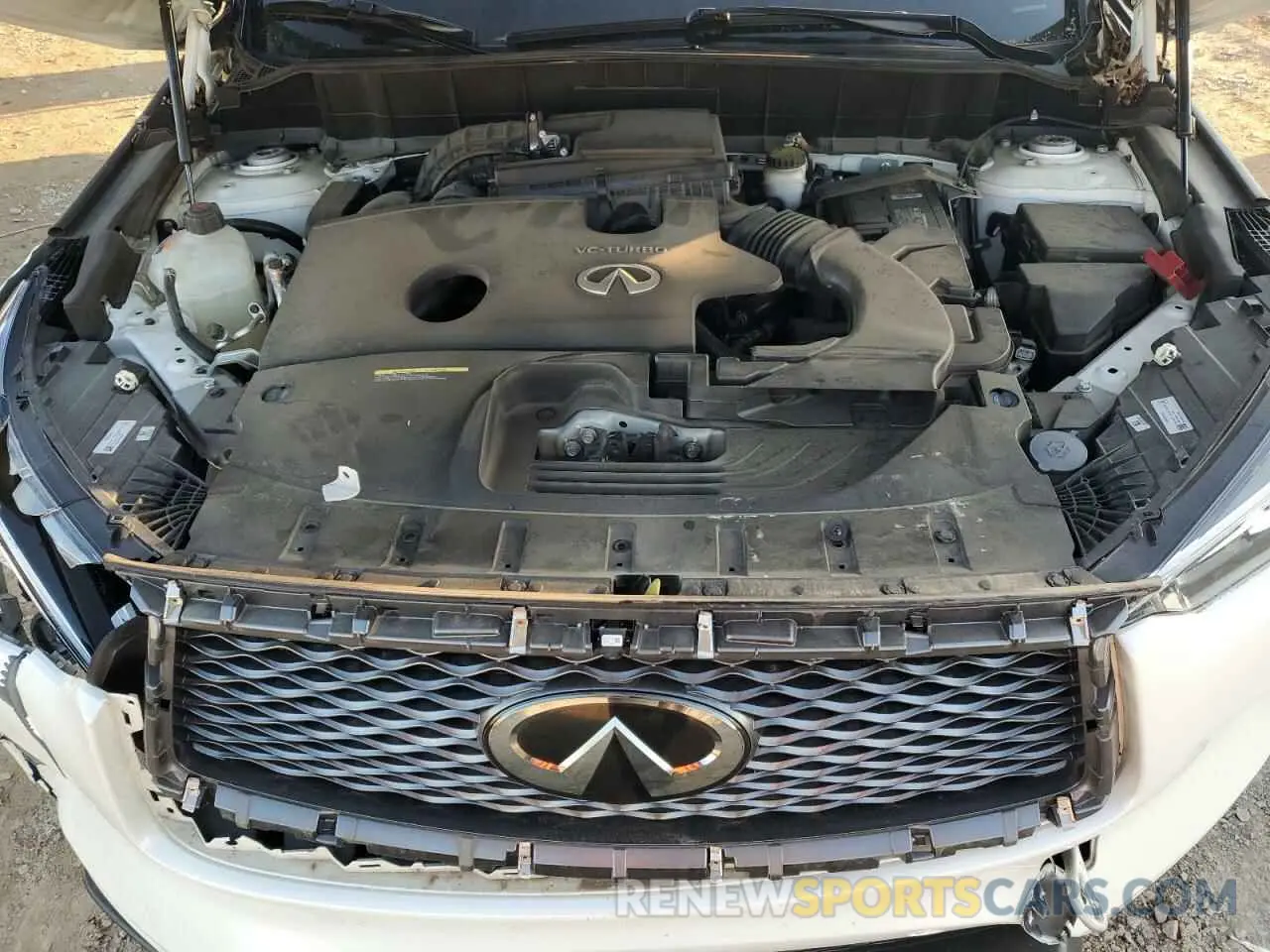 11 fotografías del automóvil dañado 3PCAJ5CAXMF100553 INFINITI QX50 2021