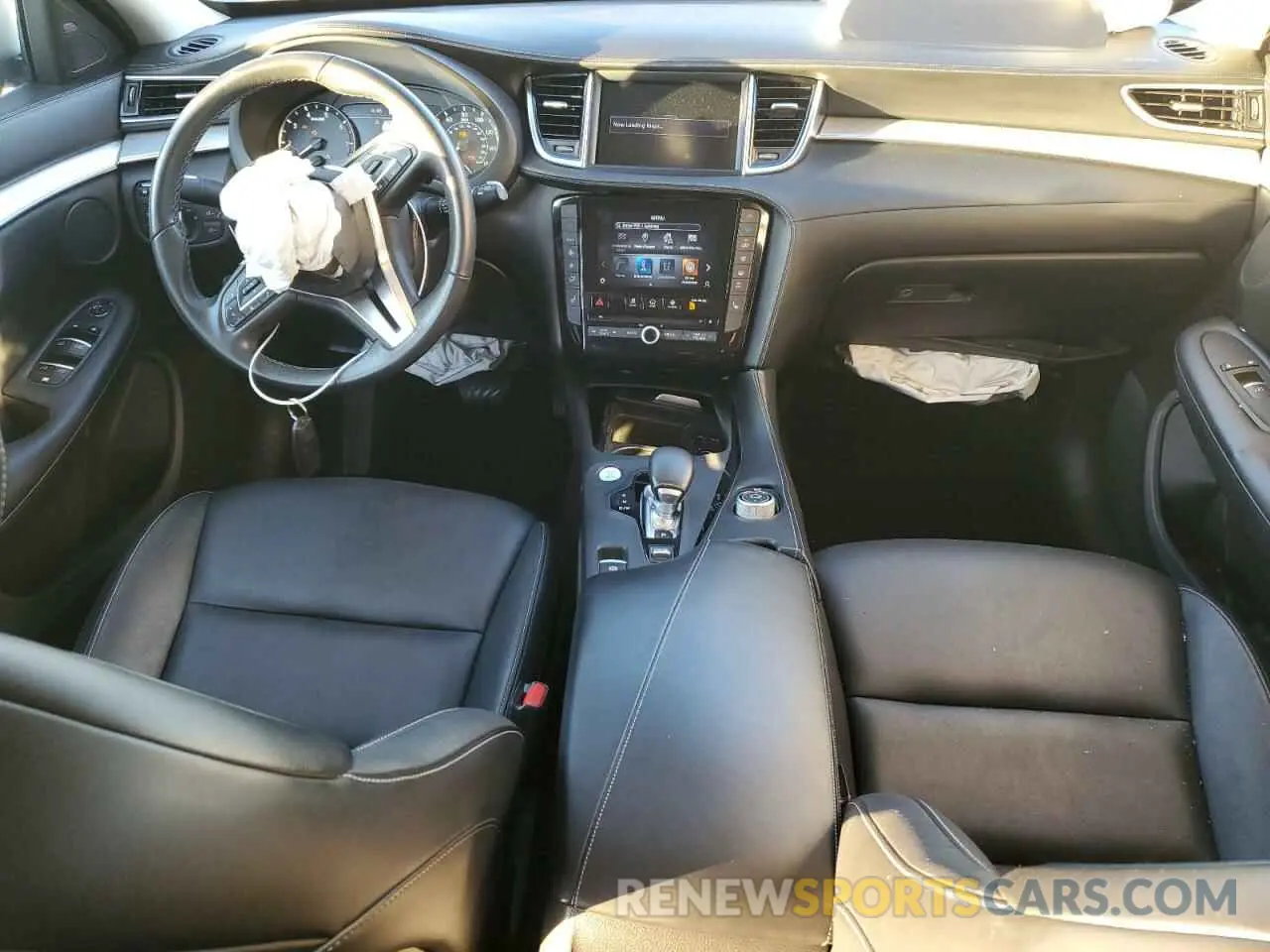 8 fotografías del automóvil dañado 3PCAJ5CAXMF100553 INFINITI QX50 2021
