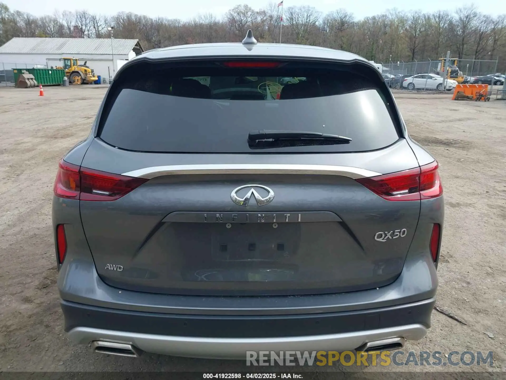 16 fotografías del automóvil dañado 3PCAJ5ABXNF115938 INFINITI QX50 2022