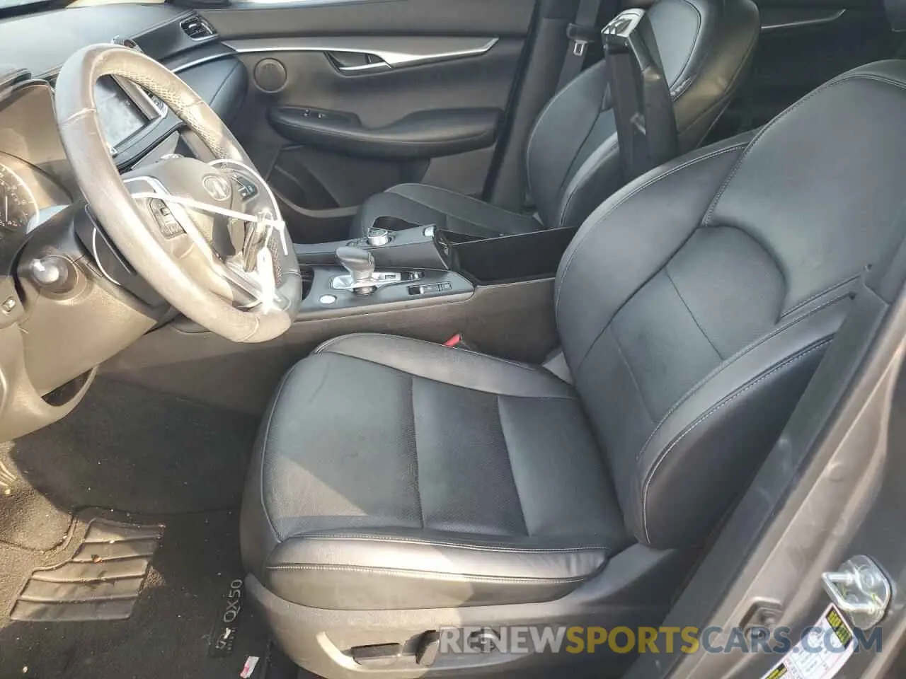 7 fotografías del automóvil dañado 3PCAJ5BA5NF107929 INFINITI QX50 2022
