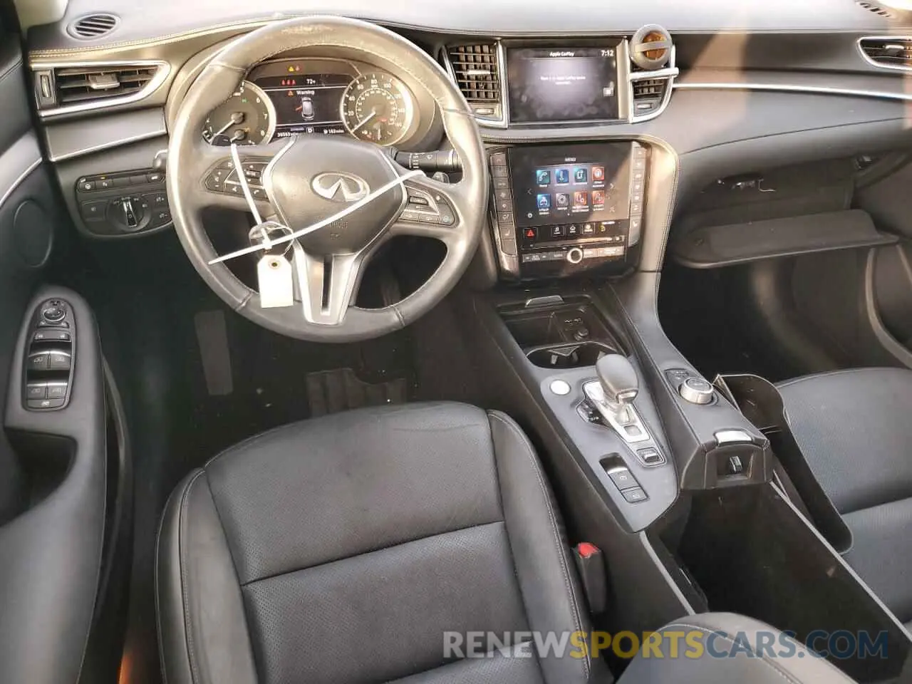 8 fotografías del automóvil dañado 3PCAJ5BA5NF107929 INFINITI QX50 2022