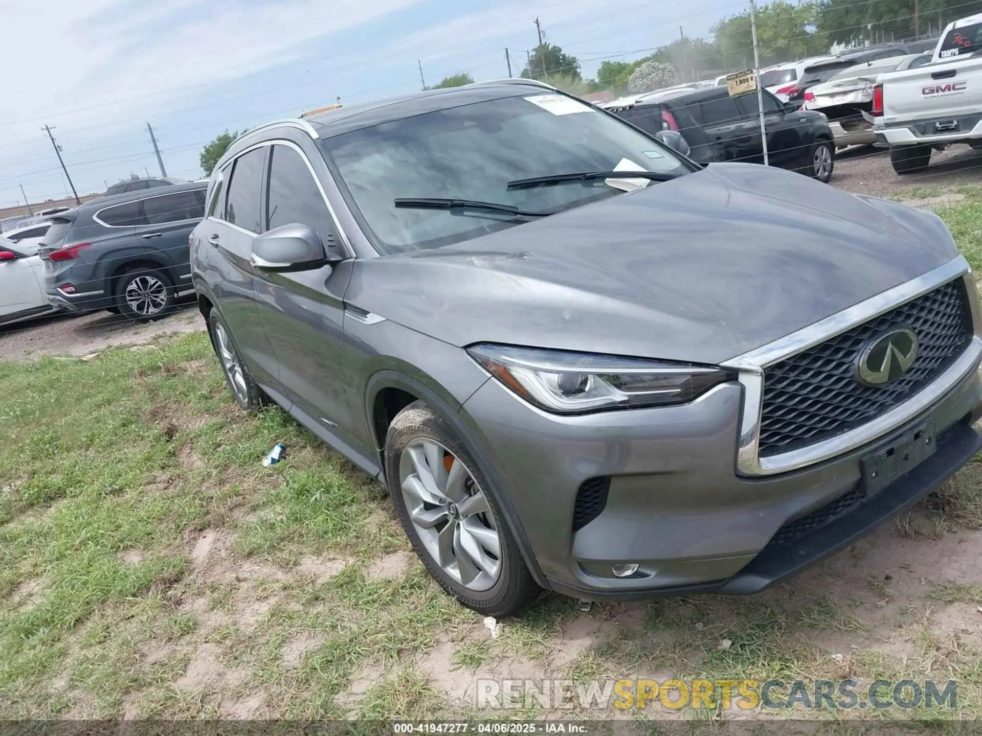 1 fotografías del automóvil dañado 3PCAJ5BA8NF120450 INFINITI QX50 2022