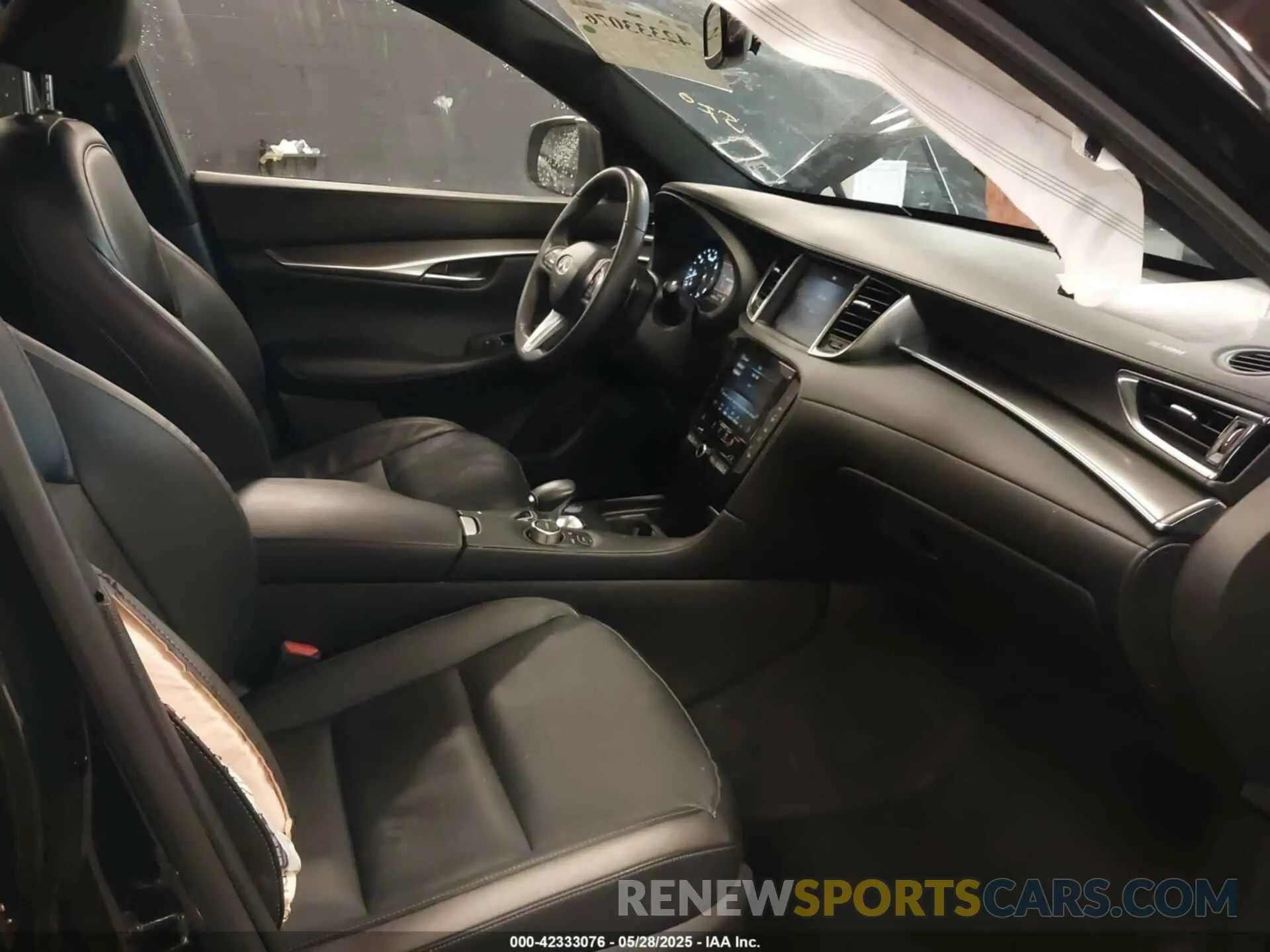 5 fotografías del automóvil dañado 3PCAJ5BB6NF118852 INFINITI QX50 2022