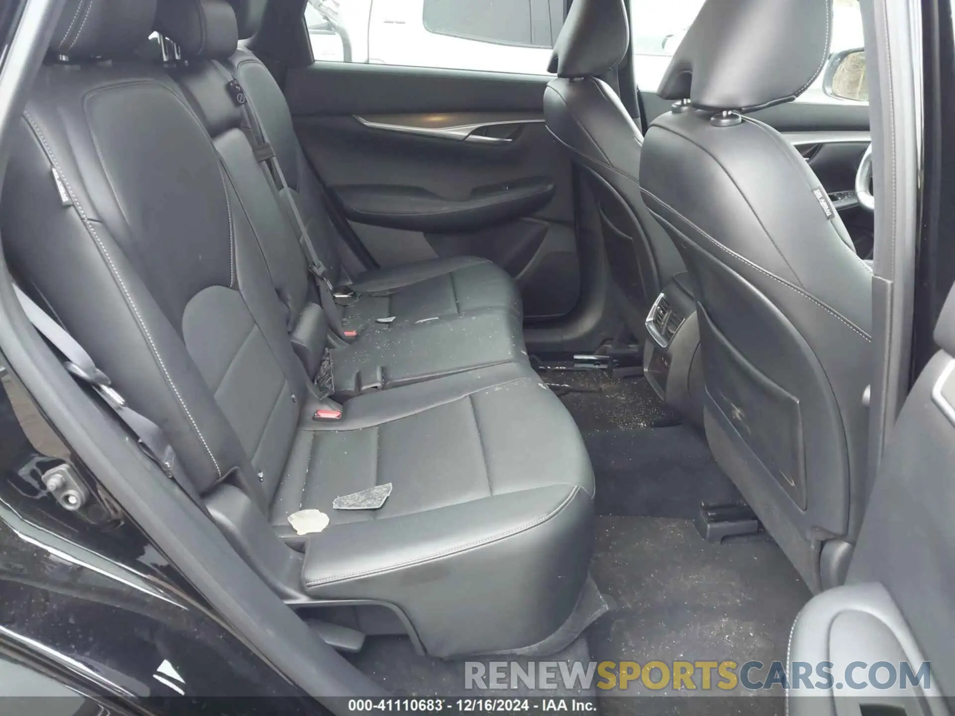 8 fotografías del automóvil dañado 3PCAJ5BBXNF117381 INFINITI QX50 2022