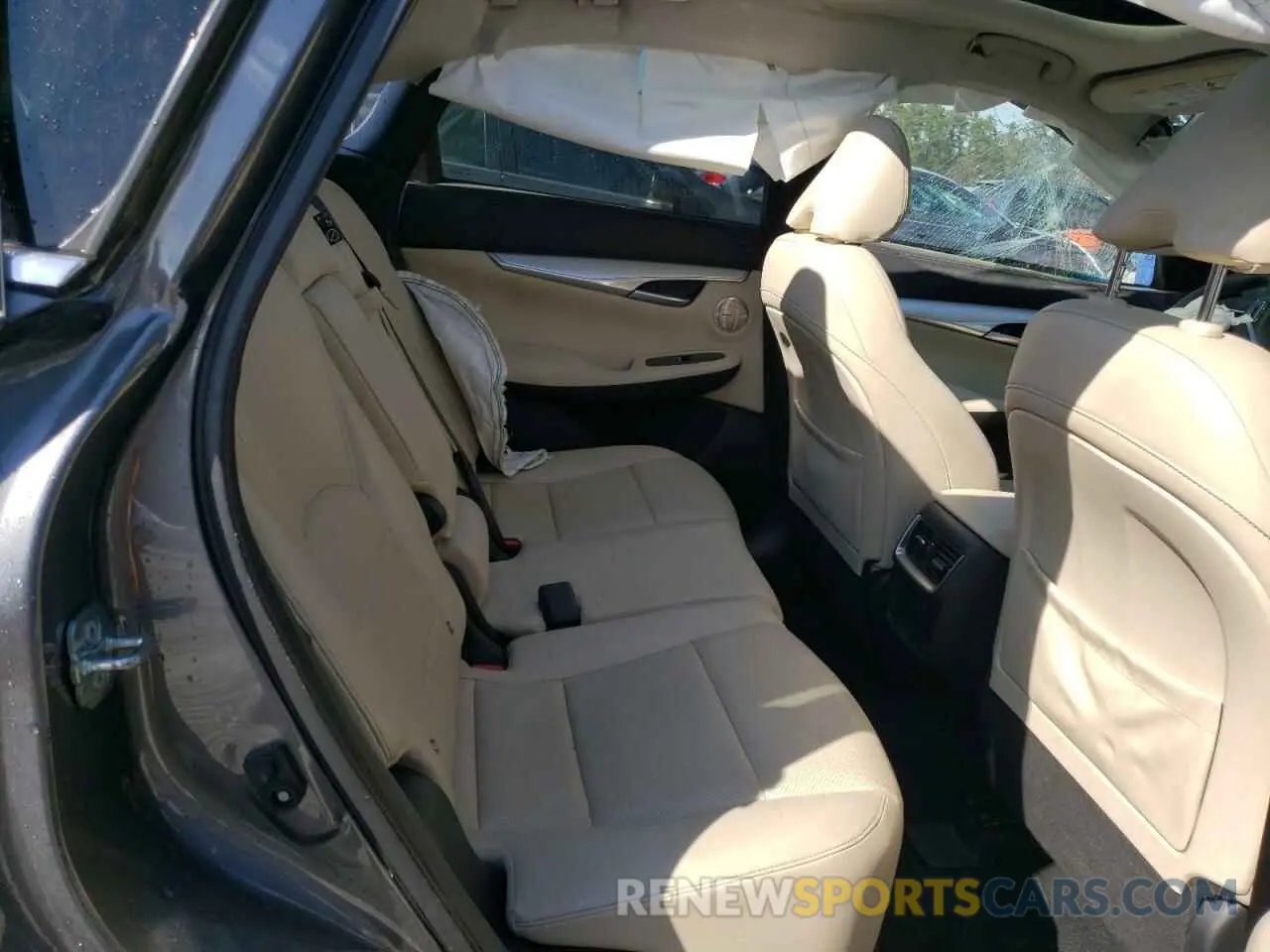 11 fotografías del automóvil dañado 3PCAJ5CA6NF120638 INFINITI QX50 2022