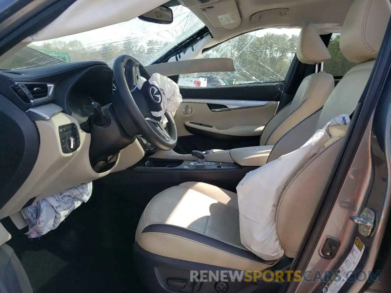 7 fotografías del automóvil dañado 3PCAJ5CA6NF120638 INFINITI QX50 2022