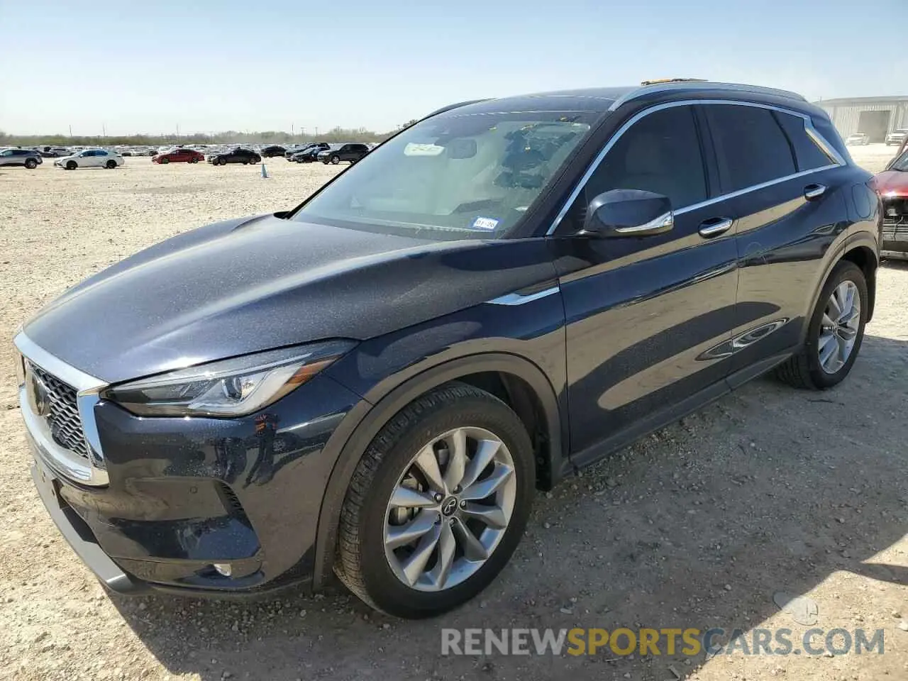 1 fotografías del automóvil dañado 3PCAJ5CAXNF110615 INFINITI QX50 2022