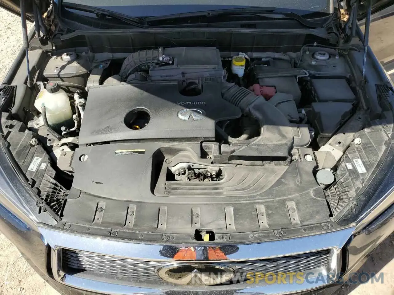 11 fotografías del automóvil dañado 3PCAJ5CAXNF110615 INFINITI QX50 2022
