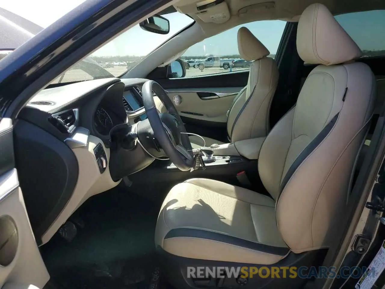 7 fotografías del automóvil dañado 3PCAJ5CAXNF110615 INFINITI QX50 2022