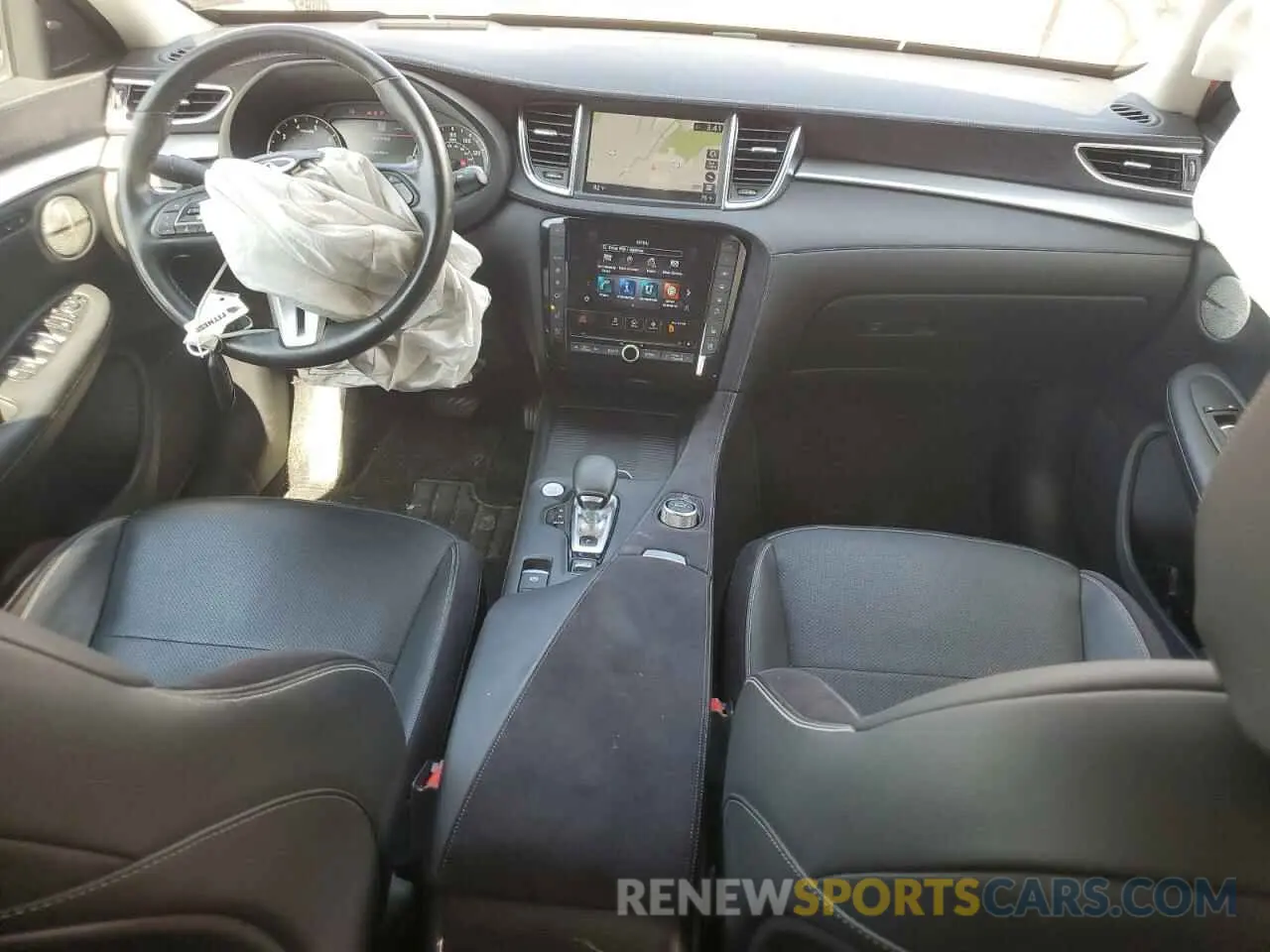 8 fotografías del automóvil dañado 3PCAJ5EB3NF112972 INFINITI QX50 2022