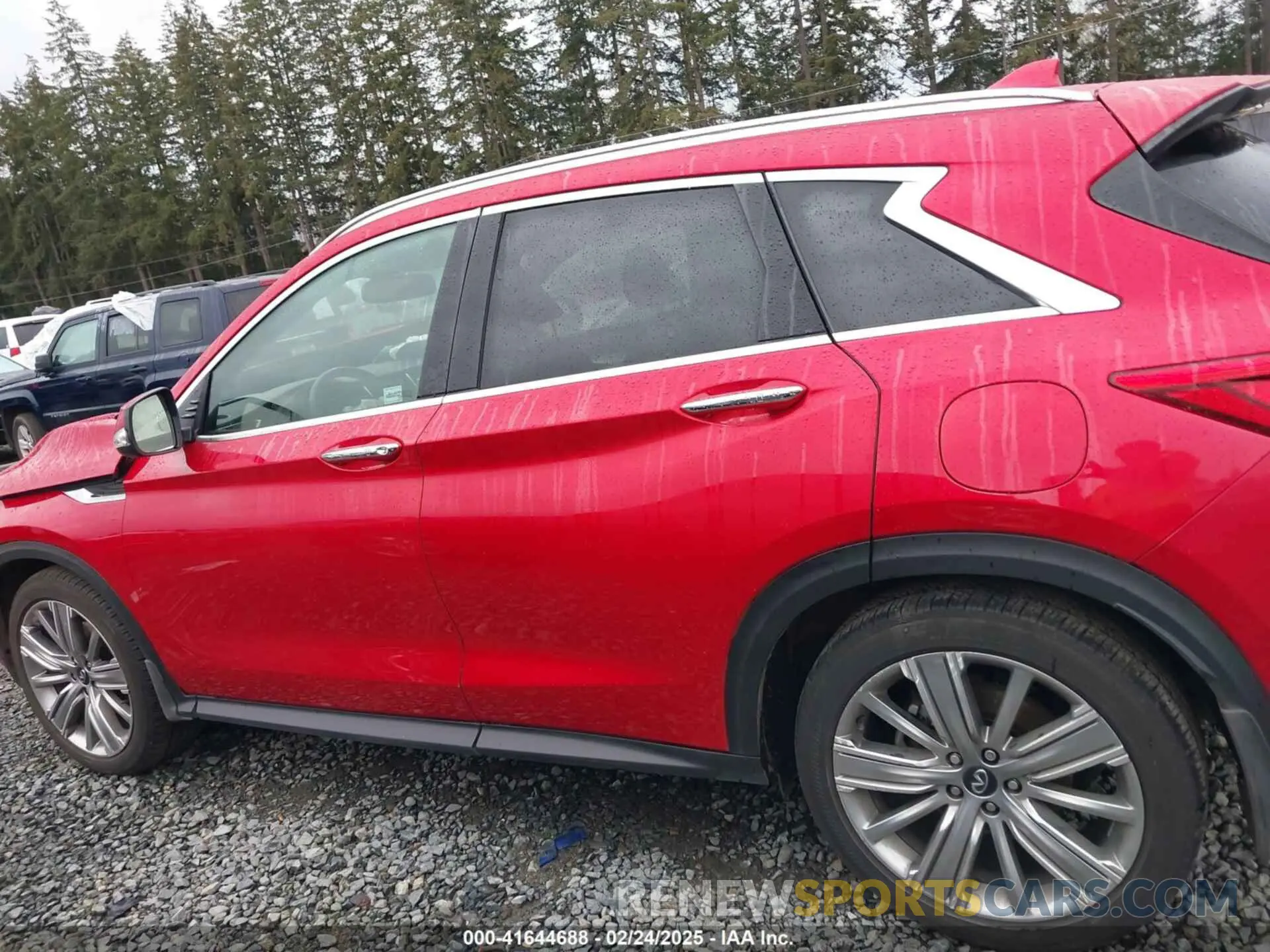 14 fotografías del automóvil dañado 3PCAJ5EB8NF120615 INFINITI QX50 2022