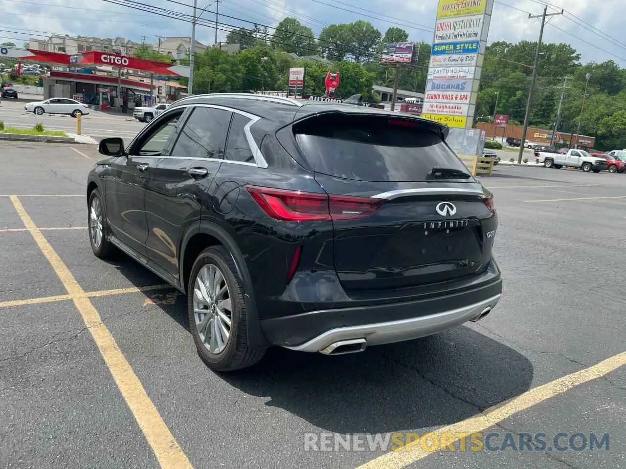 3 fotografías del automóvil dañado 3PCAJ5BA0PF108571 INFINITI QX50 2023