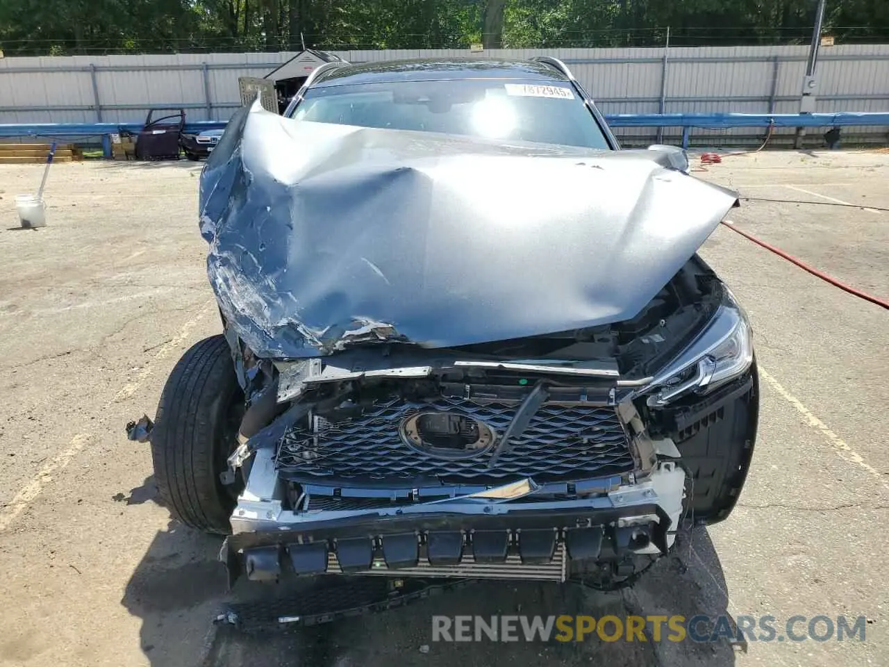 5 fotografías del automóvil dañado 3PCAJ5BA1PF111754 INFINITI QX50 2023