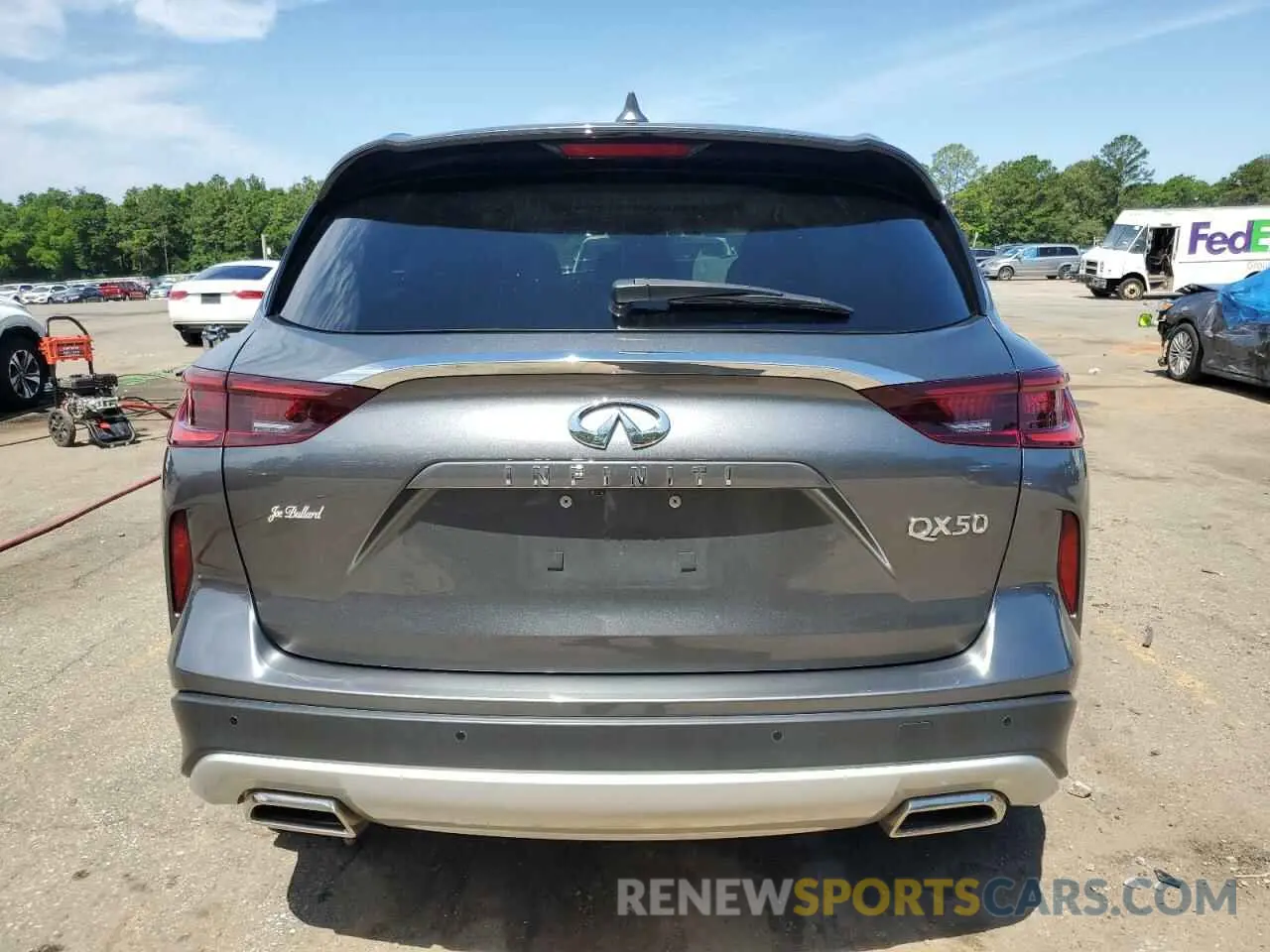 6 fotografías del automóvil dañado 3PCAJ5BA1PF111754 INFINITI QX50 2023