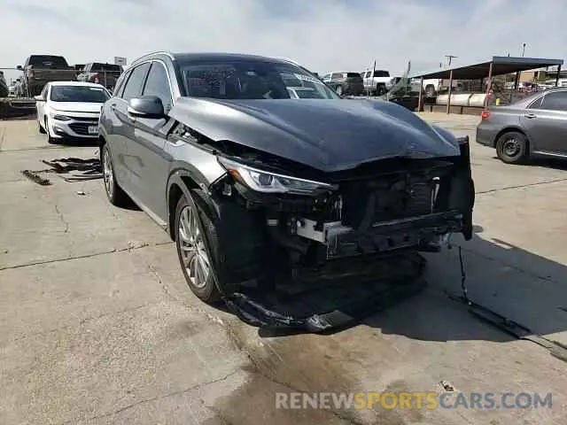 12 fotografías del automóvil dañado 3PCAJ5BA3PF105275 INFINITI QX50 2023