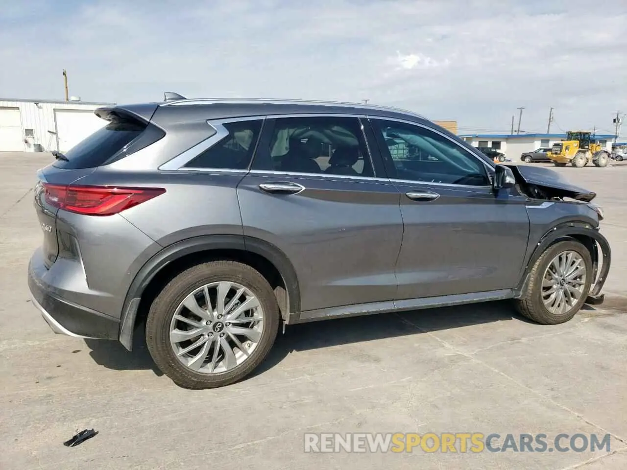3 fotografías del automóvil dañado 3PCAJ5BA3PF105275 INFINITI QX50 2023